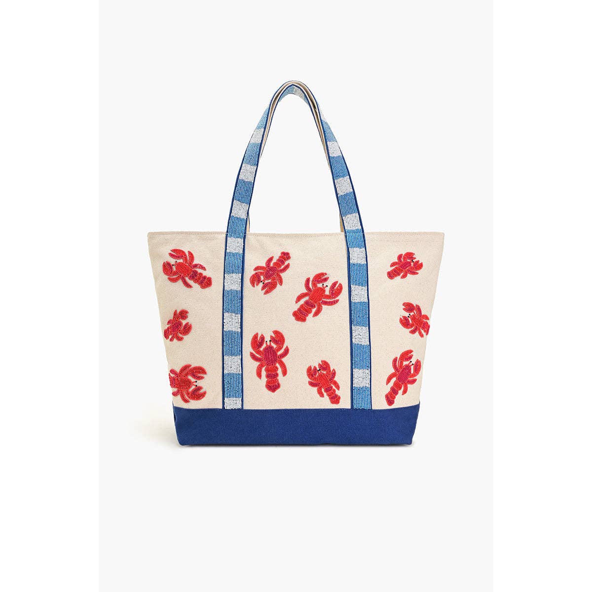 Coastal Claw Beaded Boat Bag