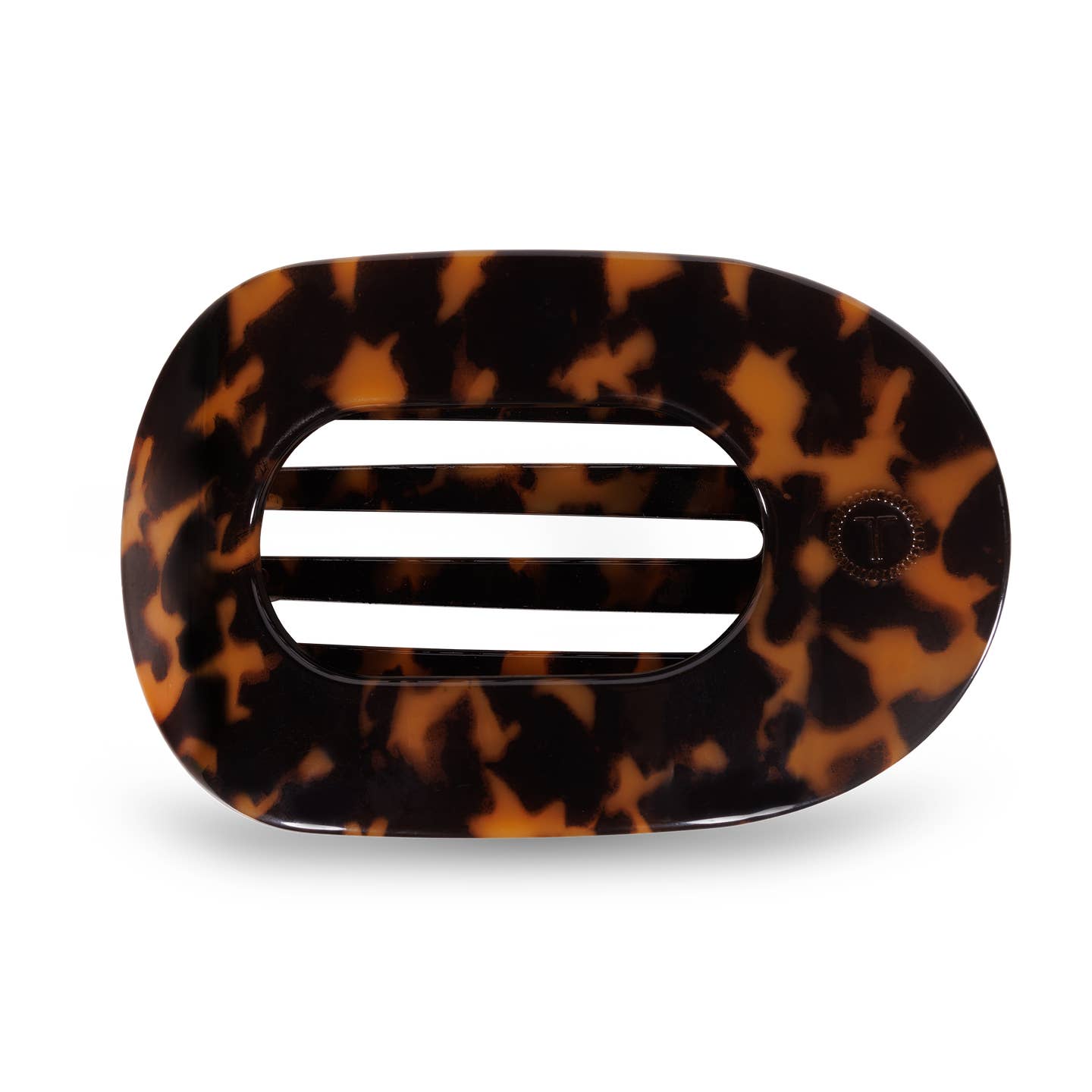 Large Flat Round Hair Clip