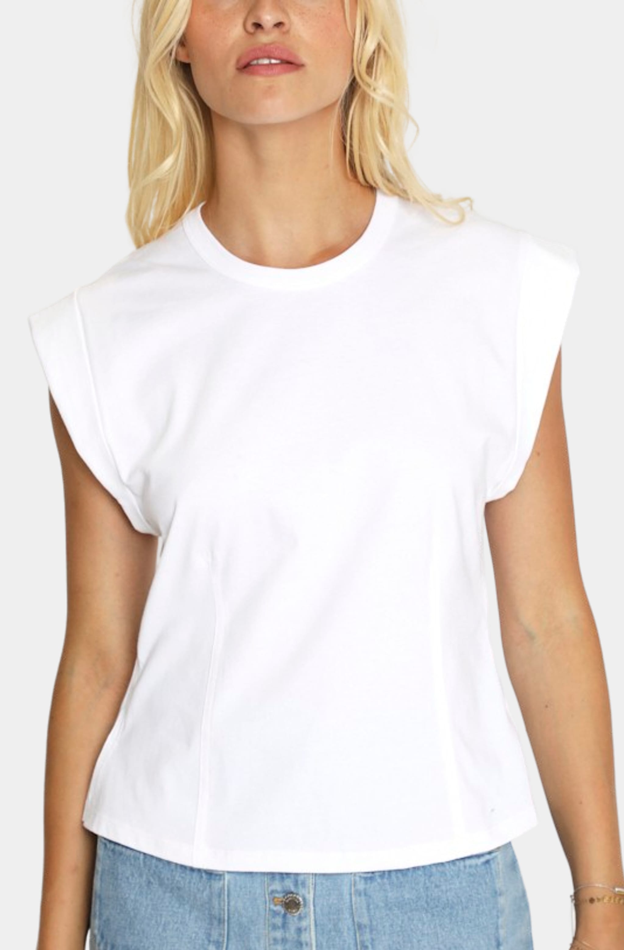 Corset Round Neck T-Shirt