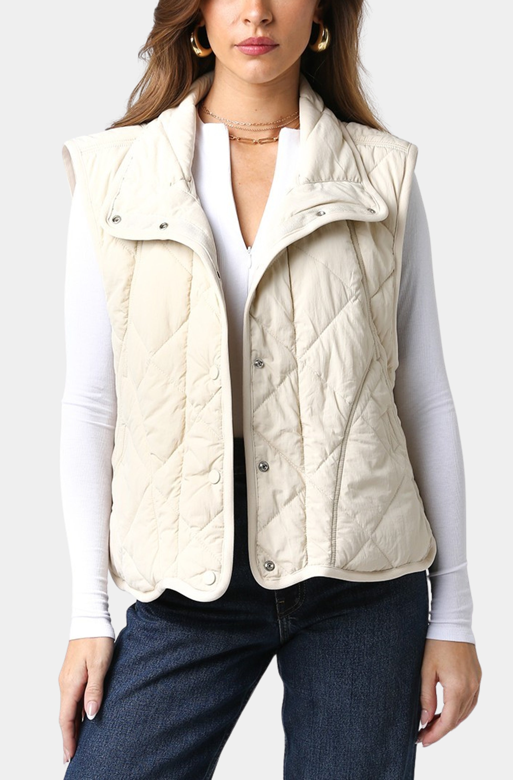 Gwen Quilted Vest