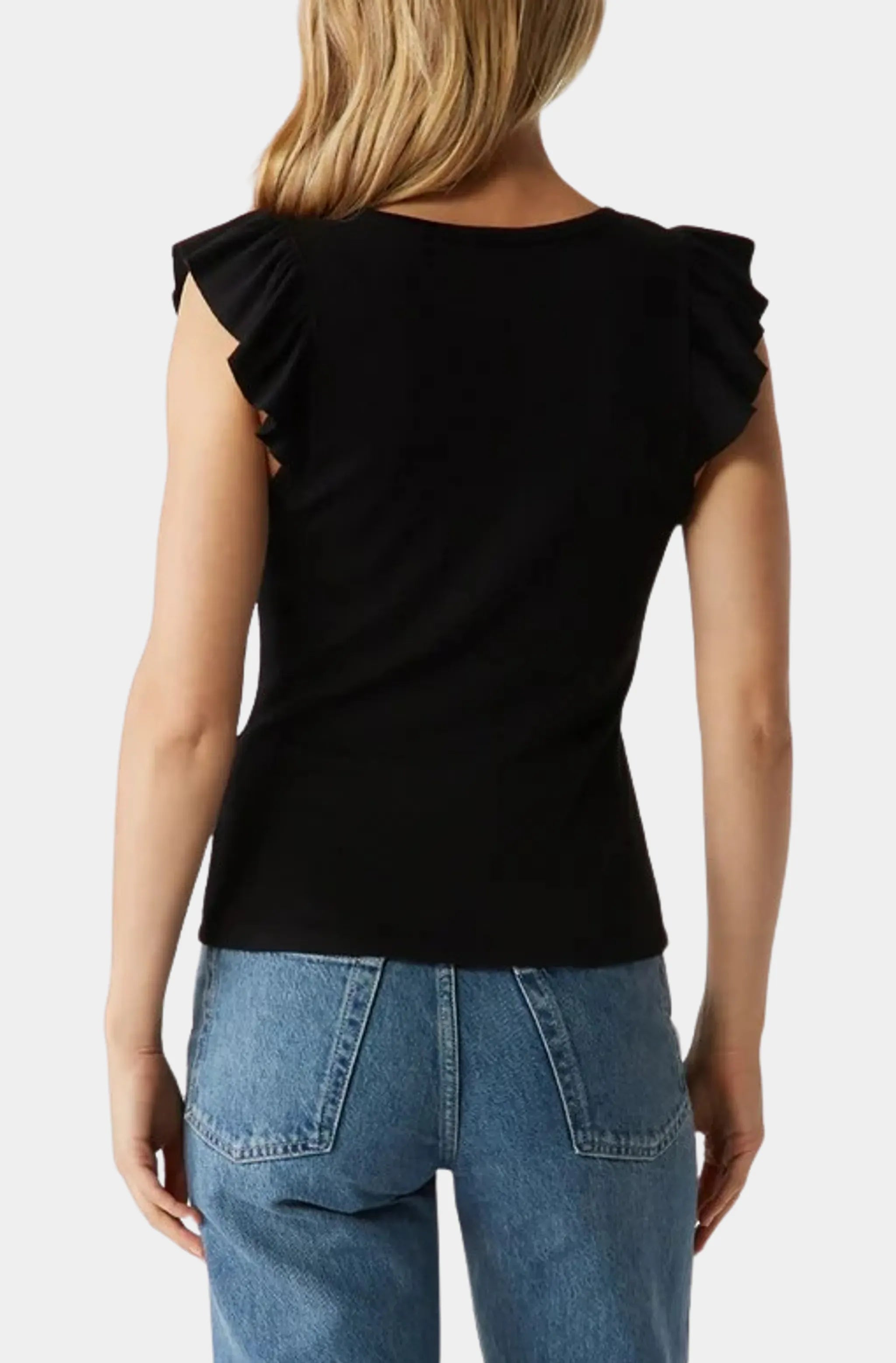 Rina Flutter Sleeve Top