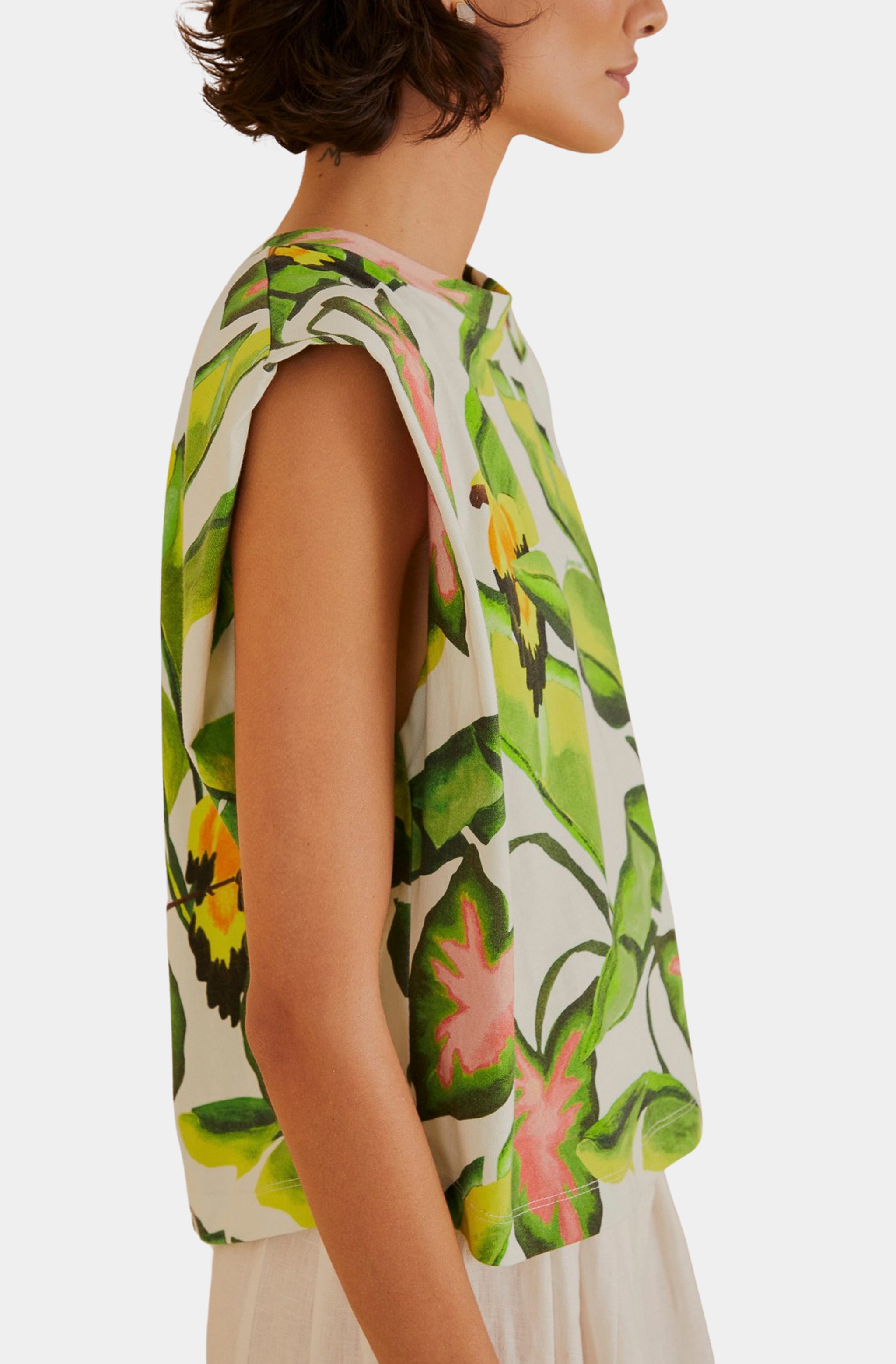 Summer Foliage Off-White T-Shirt