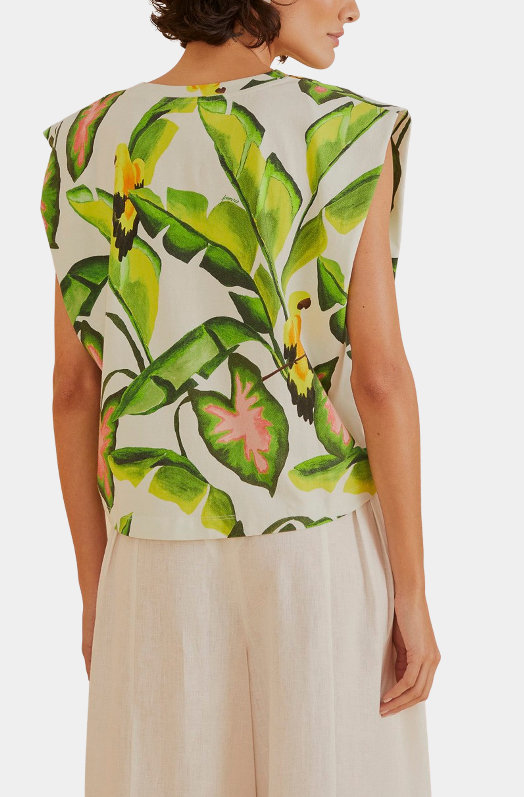 Summer Foliage Off-White T-Shirt
