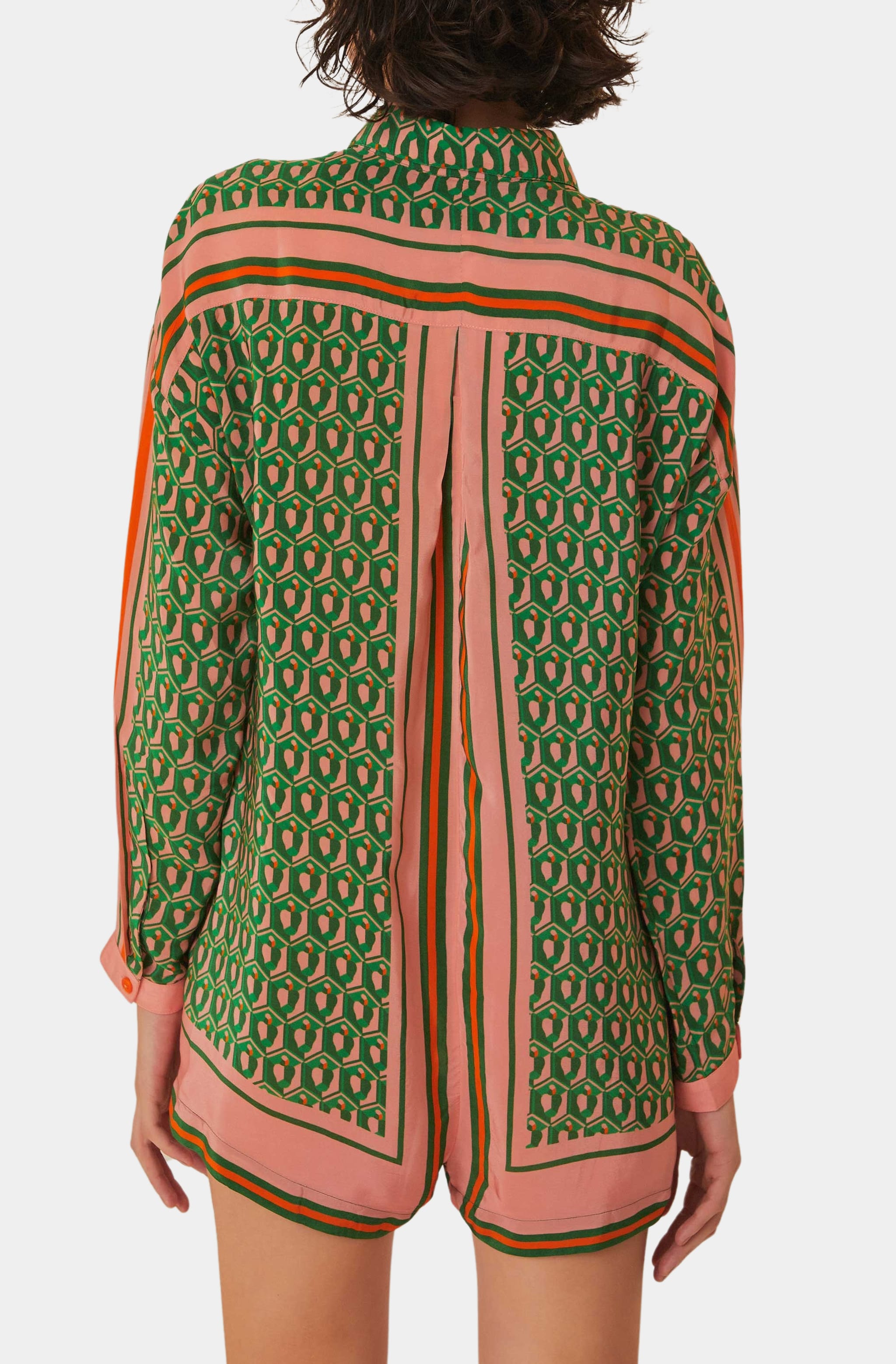 Cashew Scarf Mix Romper