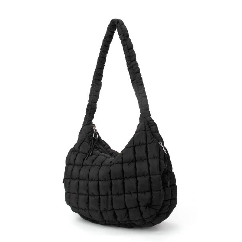 Puffer Hobo Tote