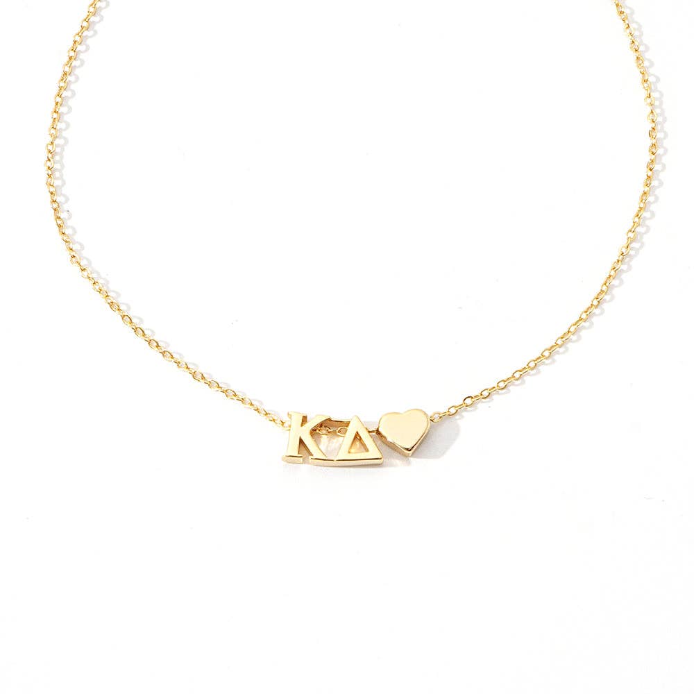 Sorority Greek Letters Necklace