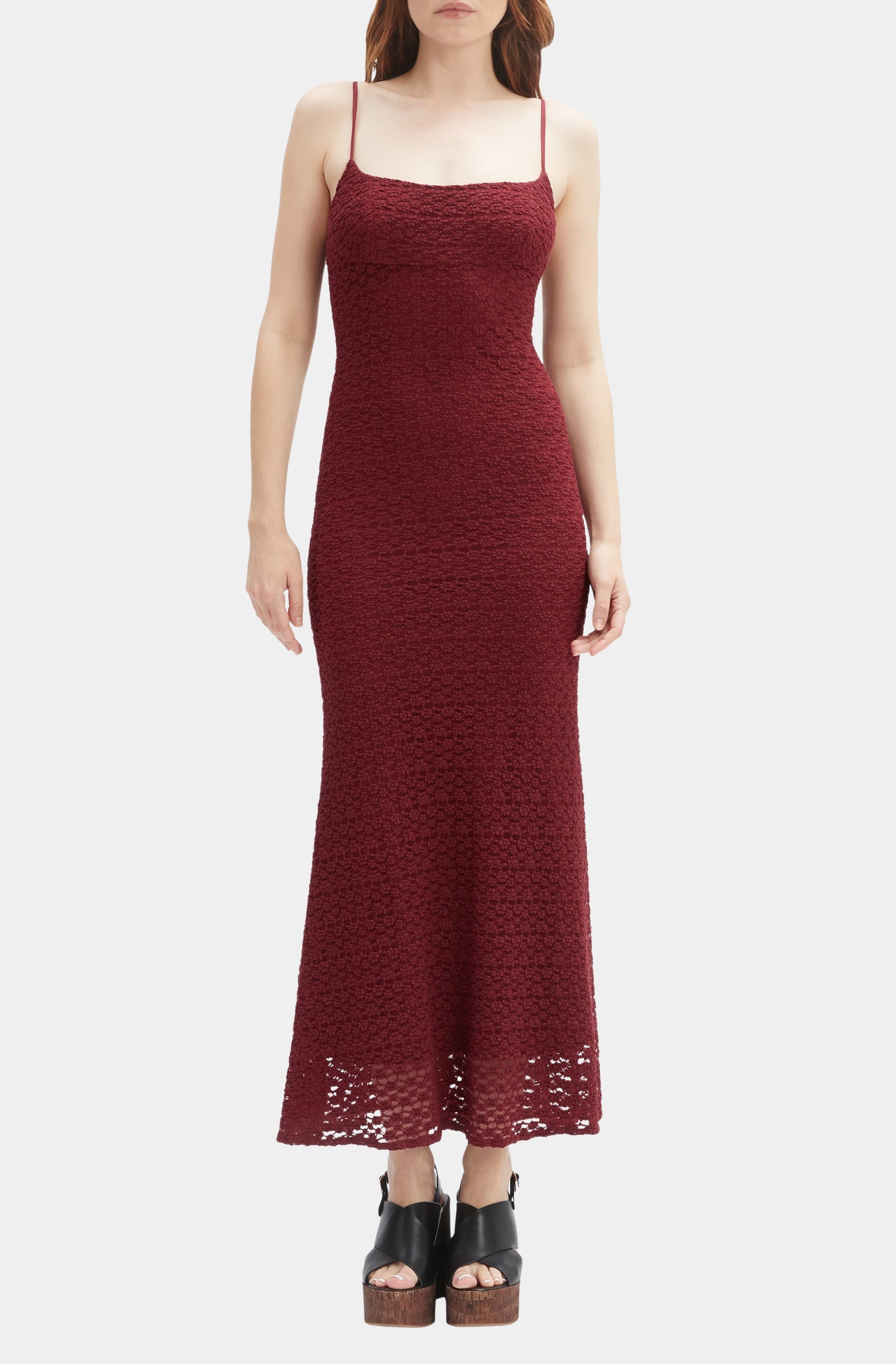 Louisa Mesh Midi Dress Louisa Mesh Midi Dress