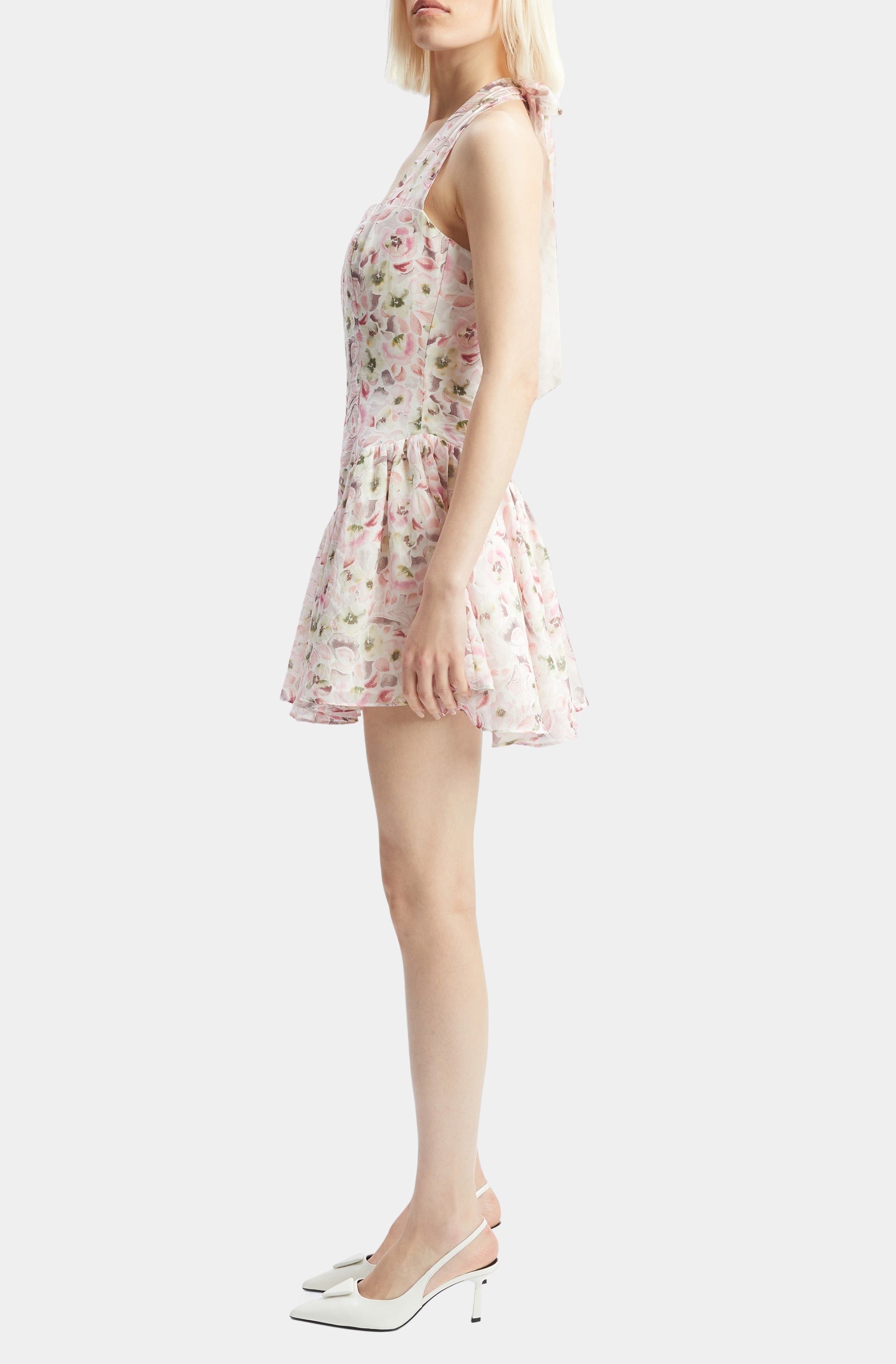 Marabella Halter Mini Dress