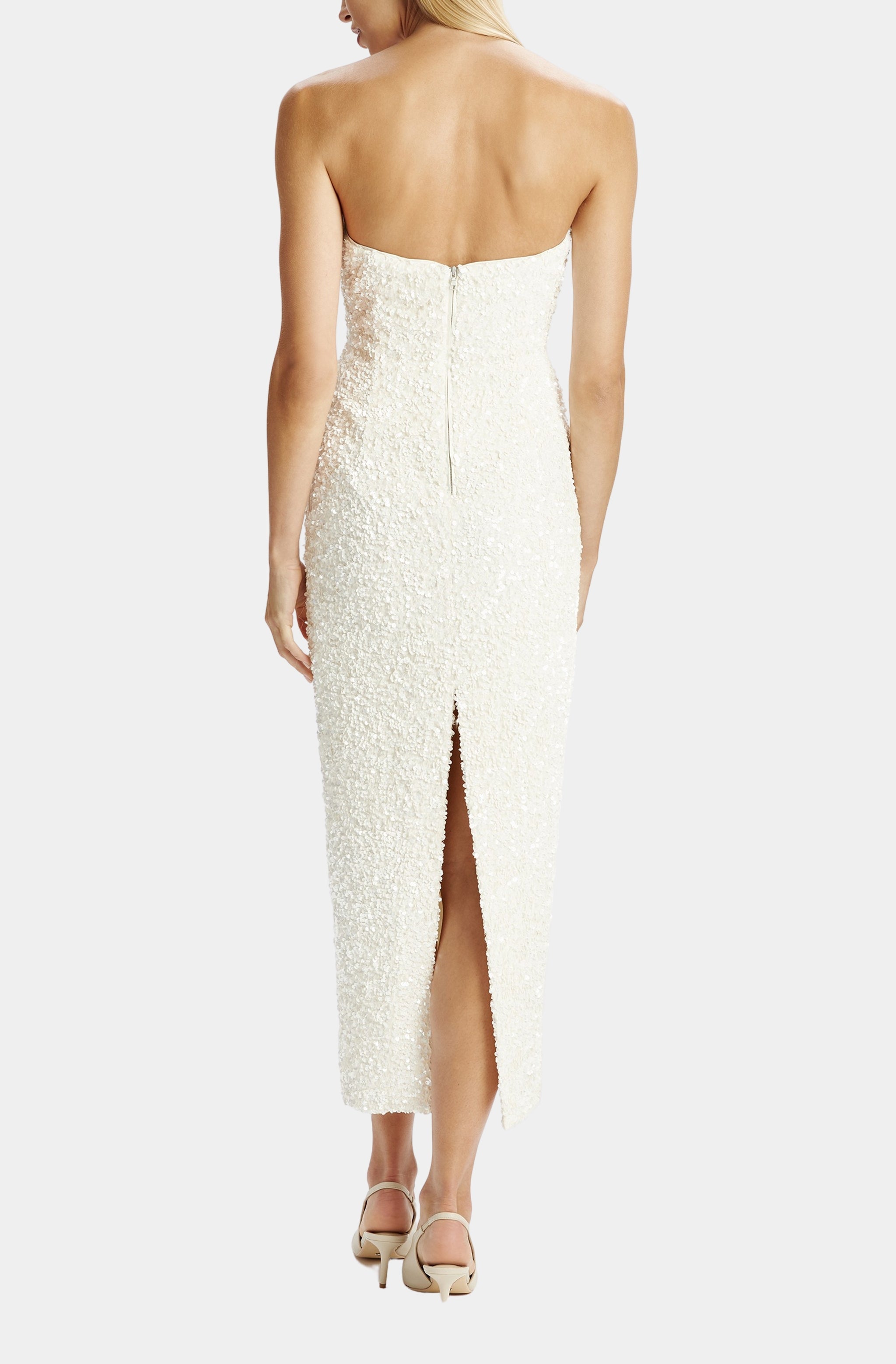 Braya Sequin Midi Dress