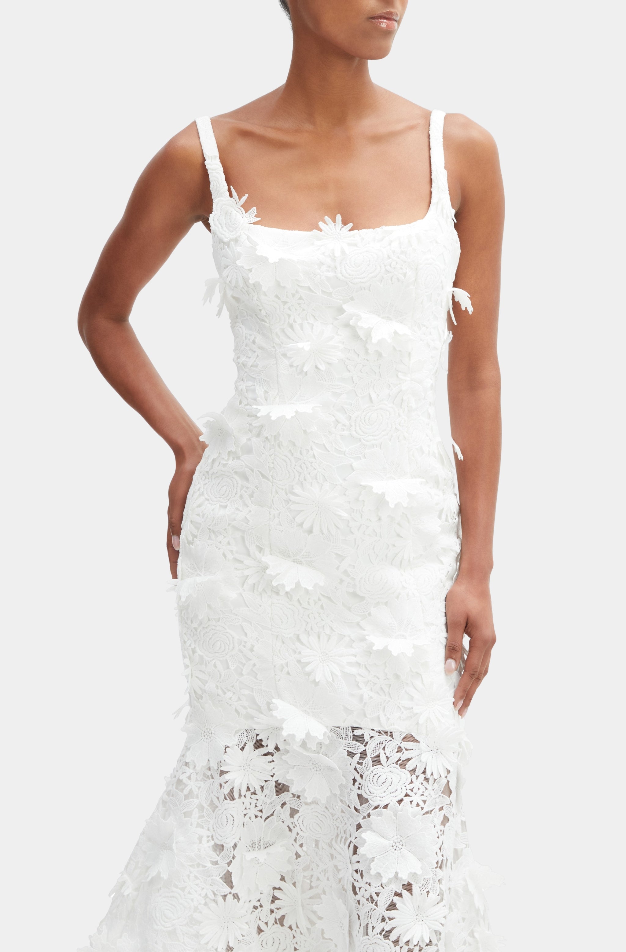 Marico Lace Midi Dress