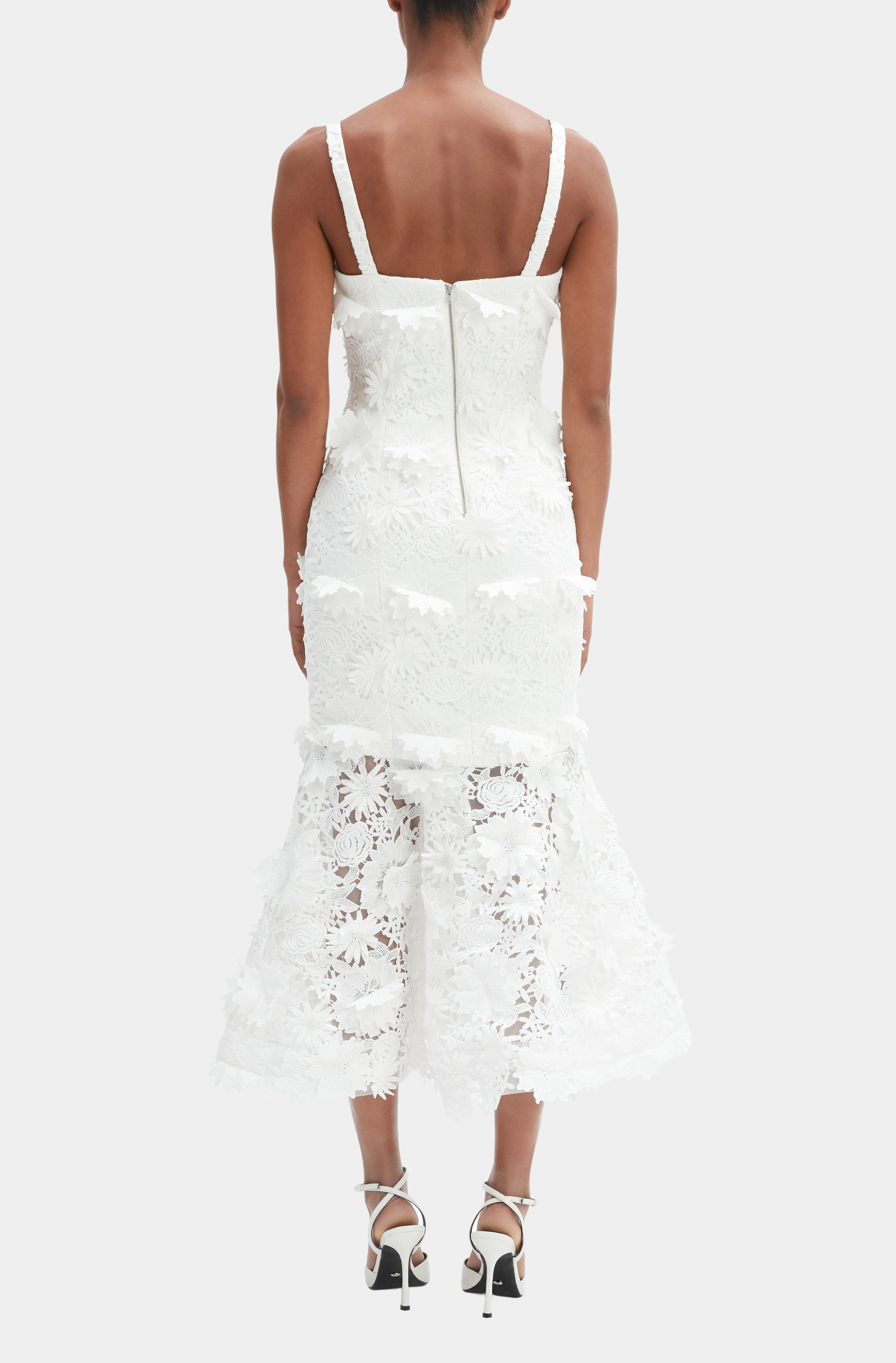 Marico Lace Midi Dress