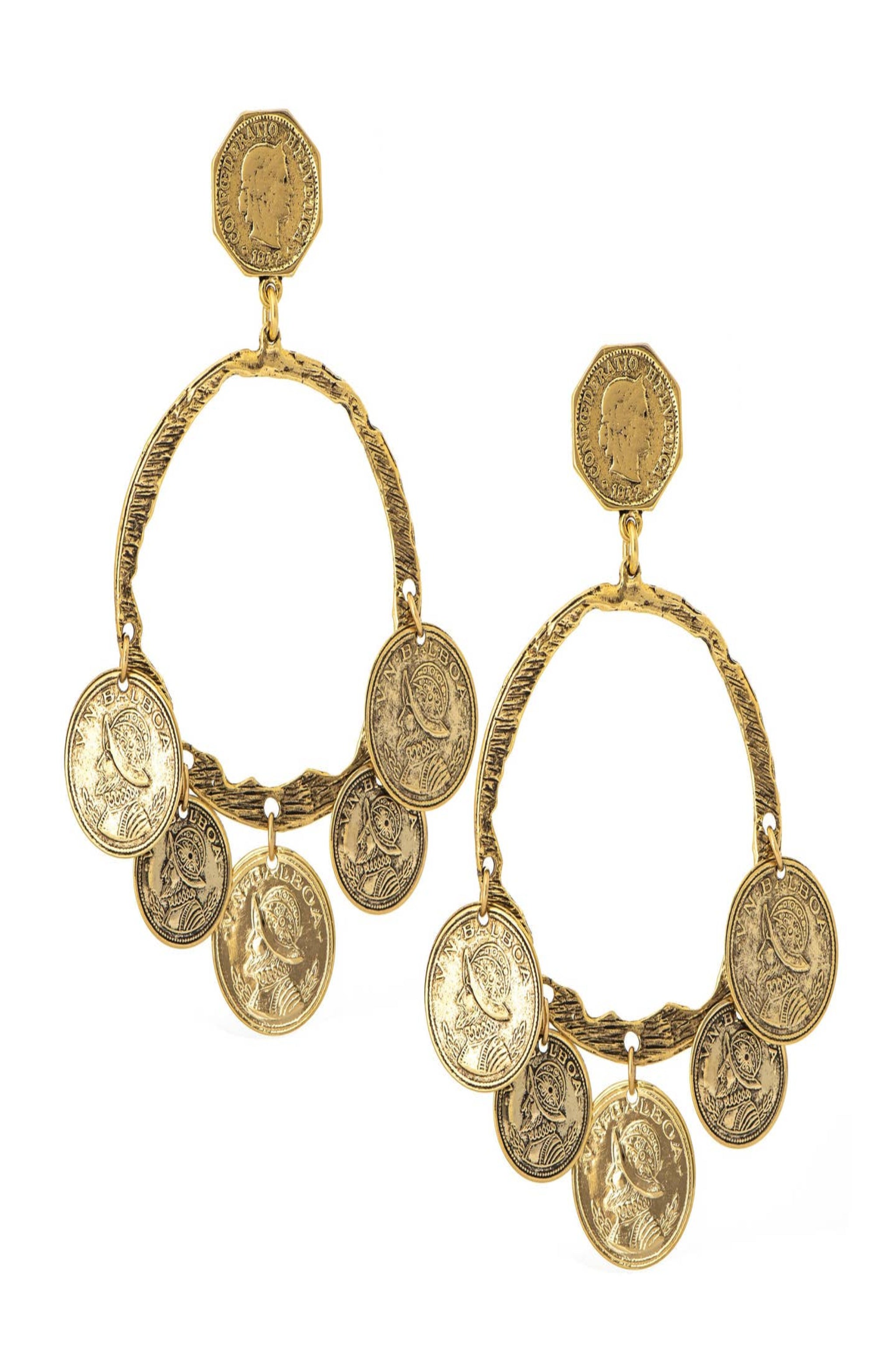 Tresora Gold Earrings