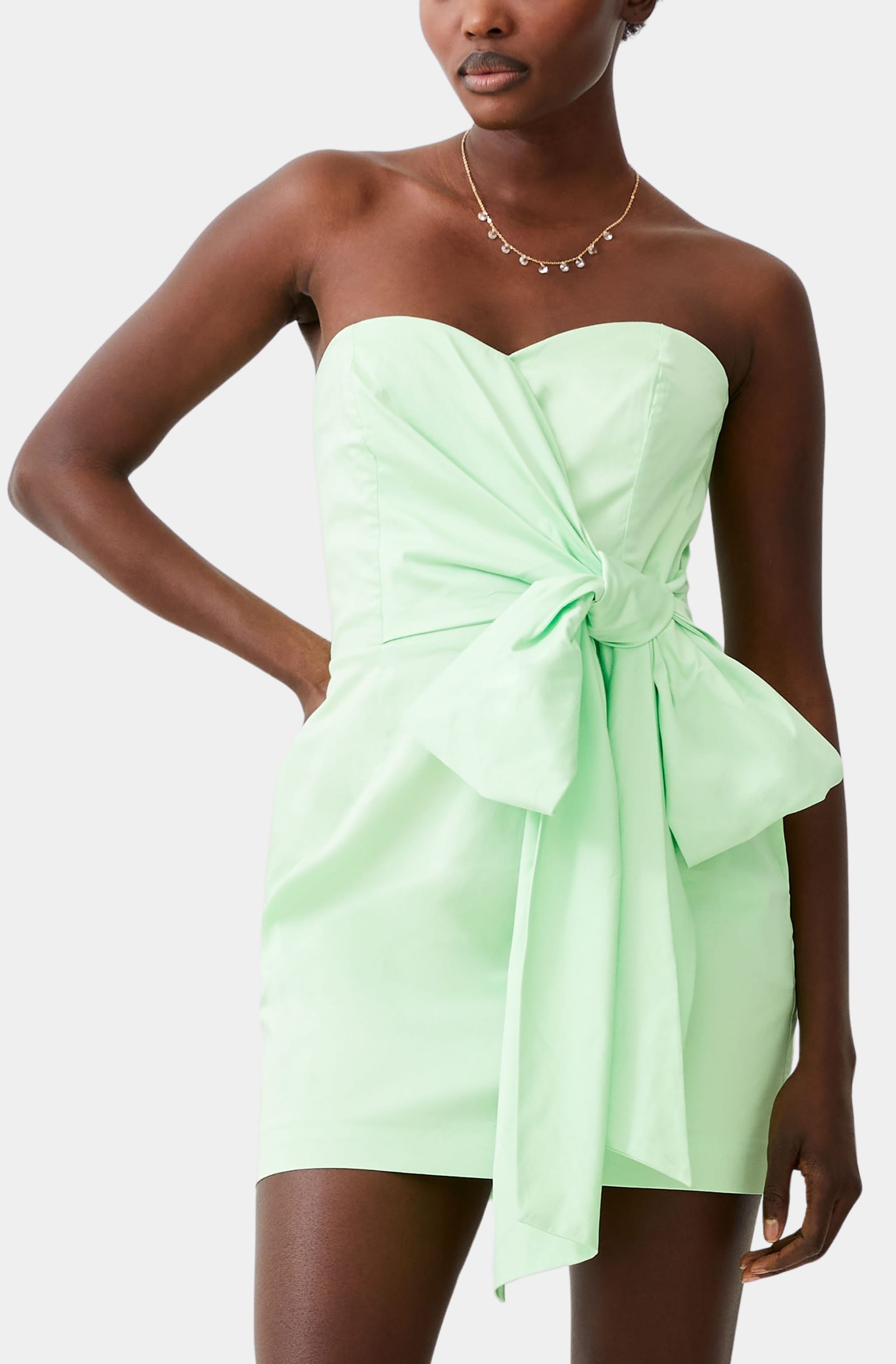 Florida Summer Strapless Dress