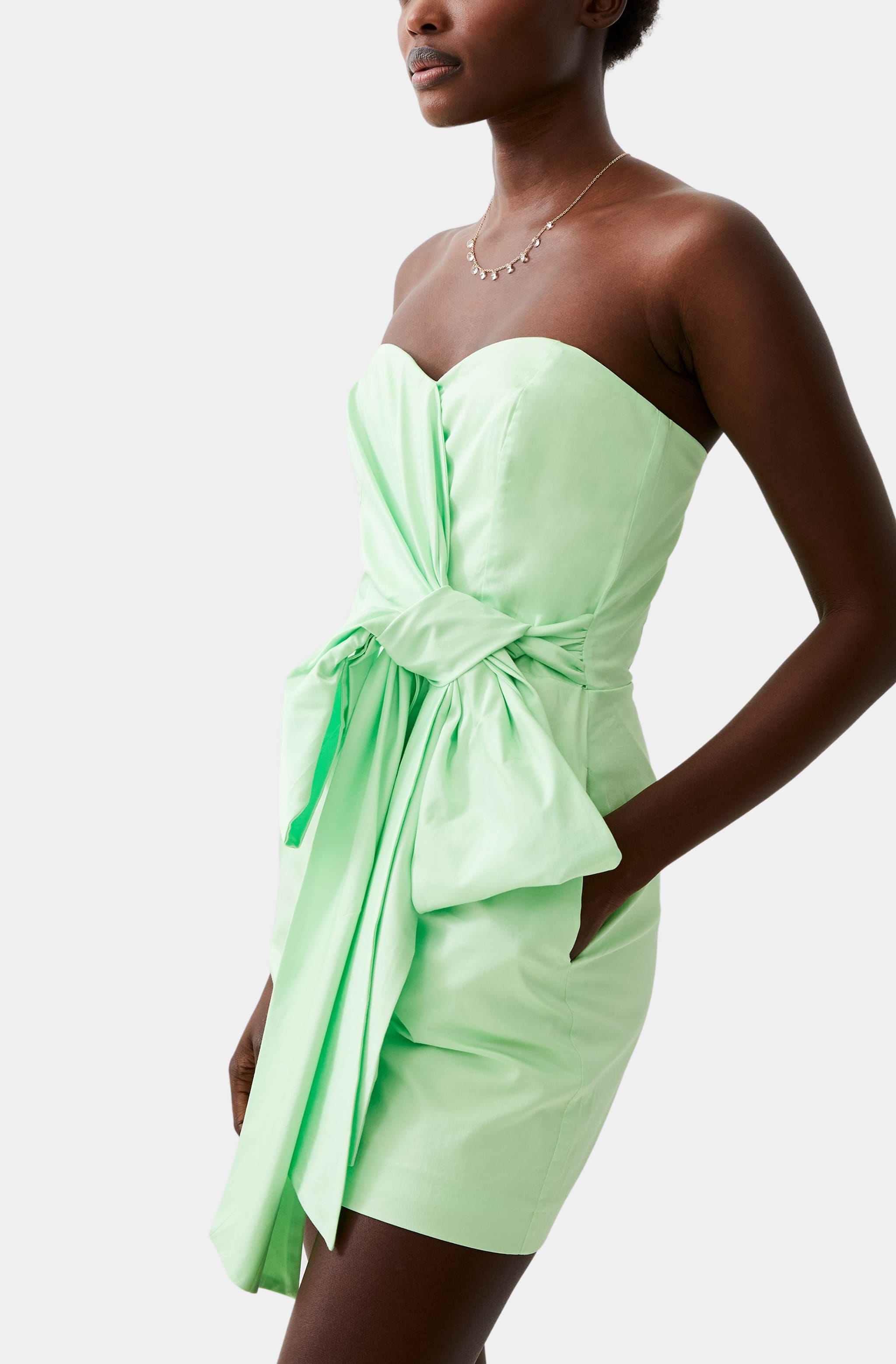 Florida Summer Strapless Dress