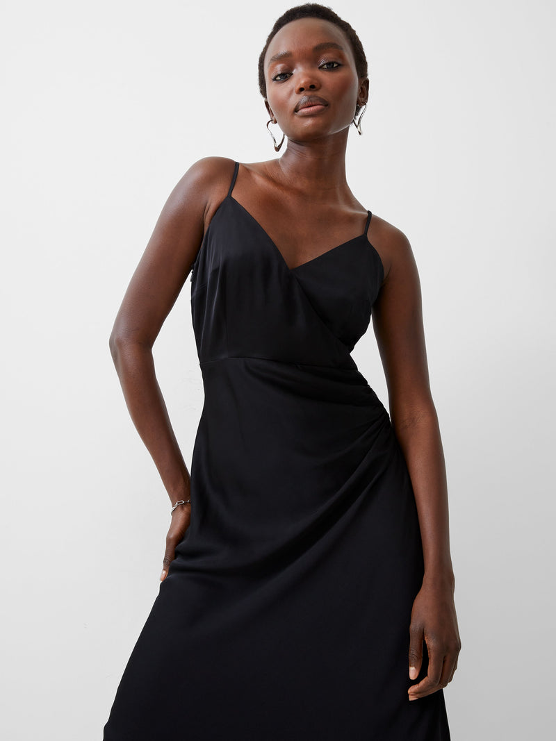 ennis satin dress French Connection Women's Ennis Satin Mini Dress