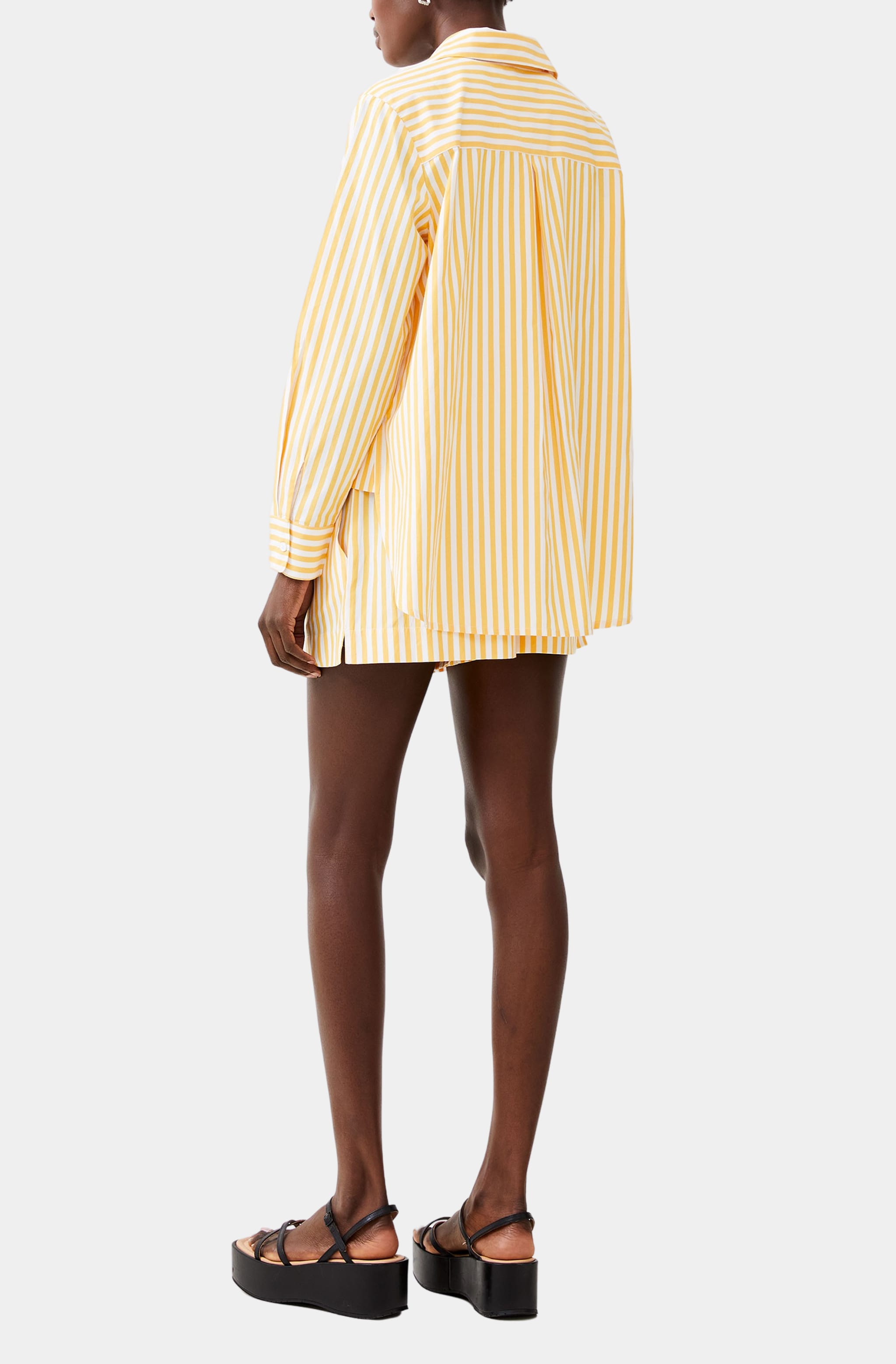 Thick Stripe Relaxed Pop Over