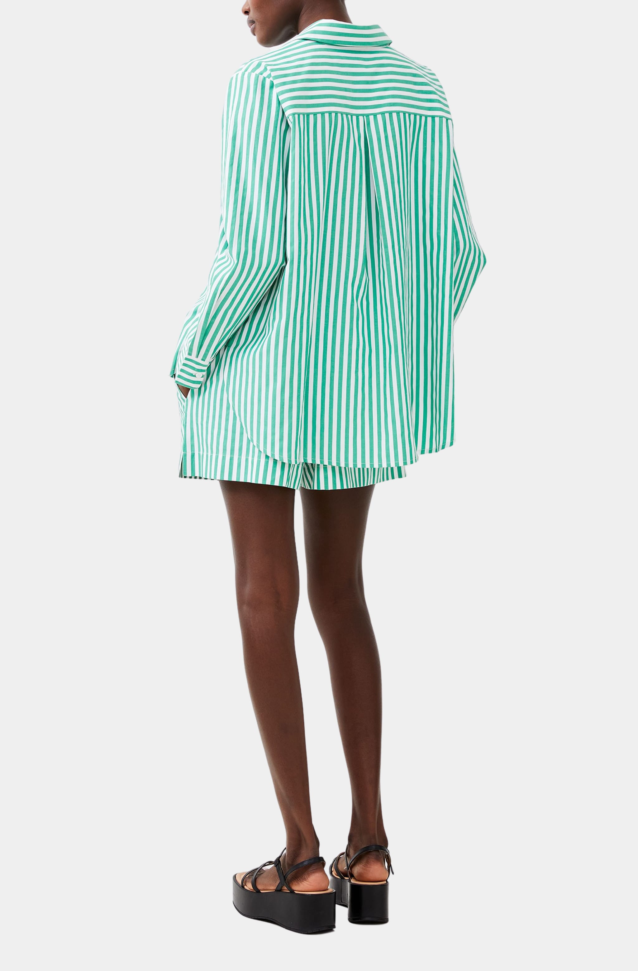 Thick Stripe Relaxed Pop Over