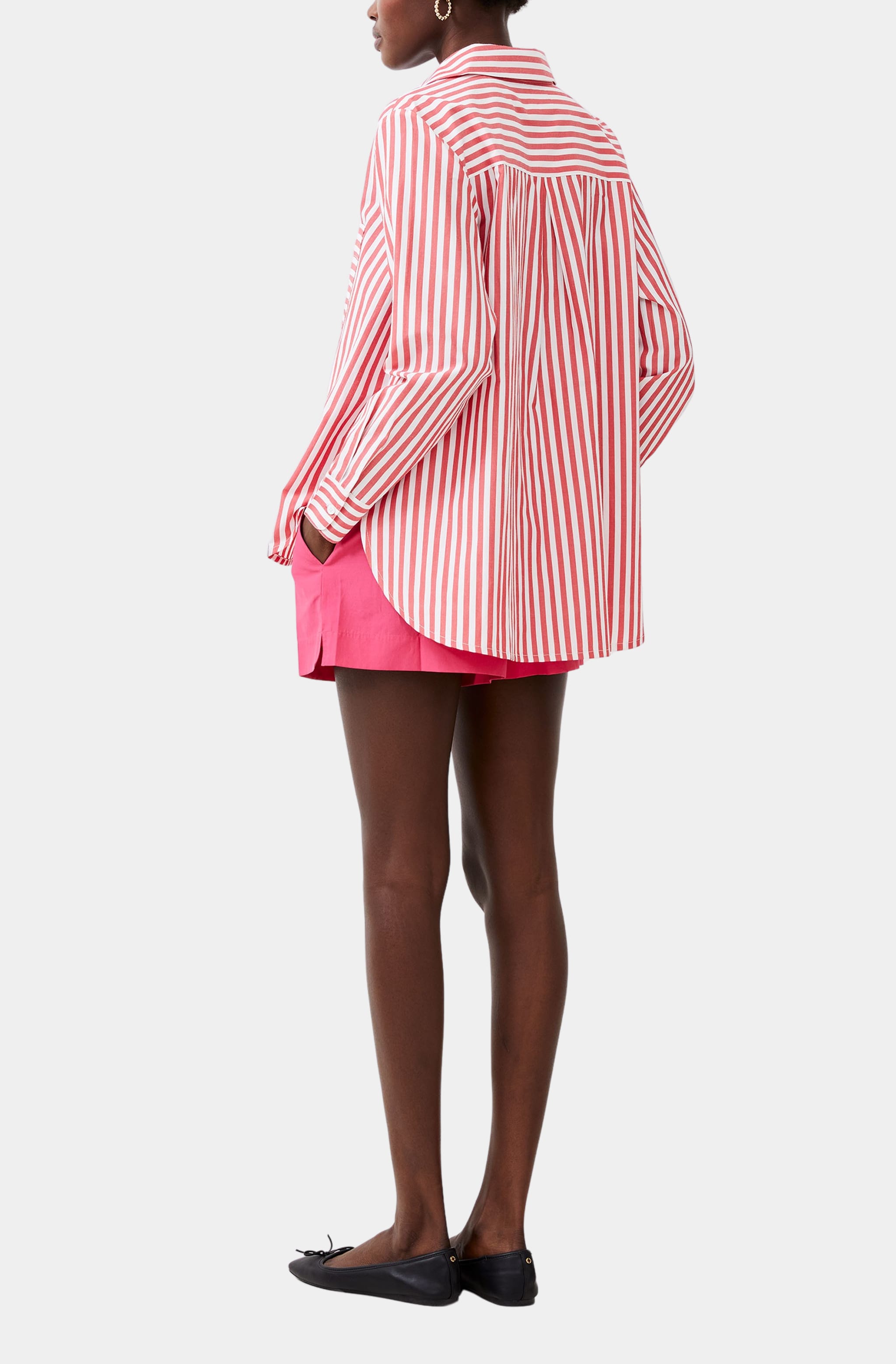 Thick Stripe Relaxed Pop Over