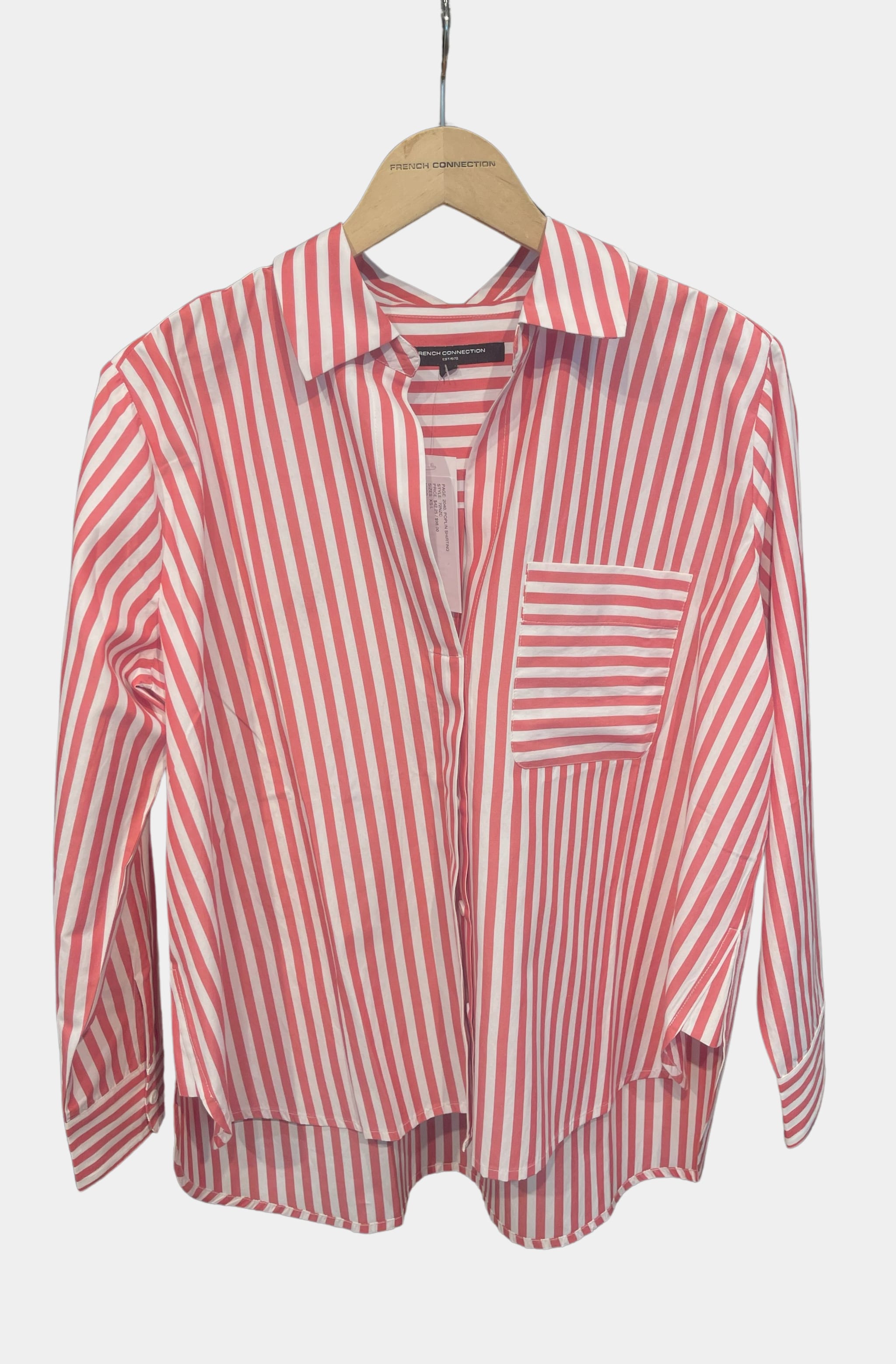 Thick Stripe Relaxed Pop Over