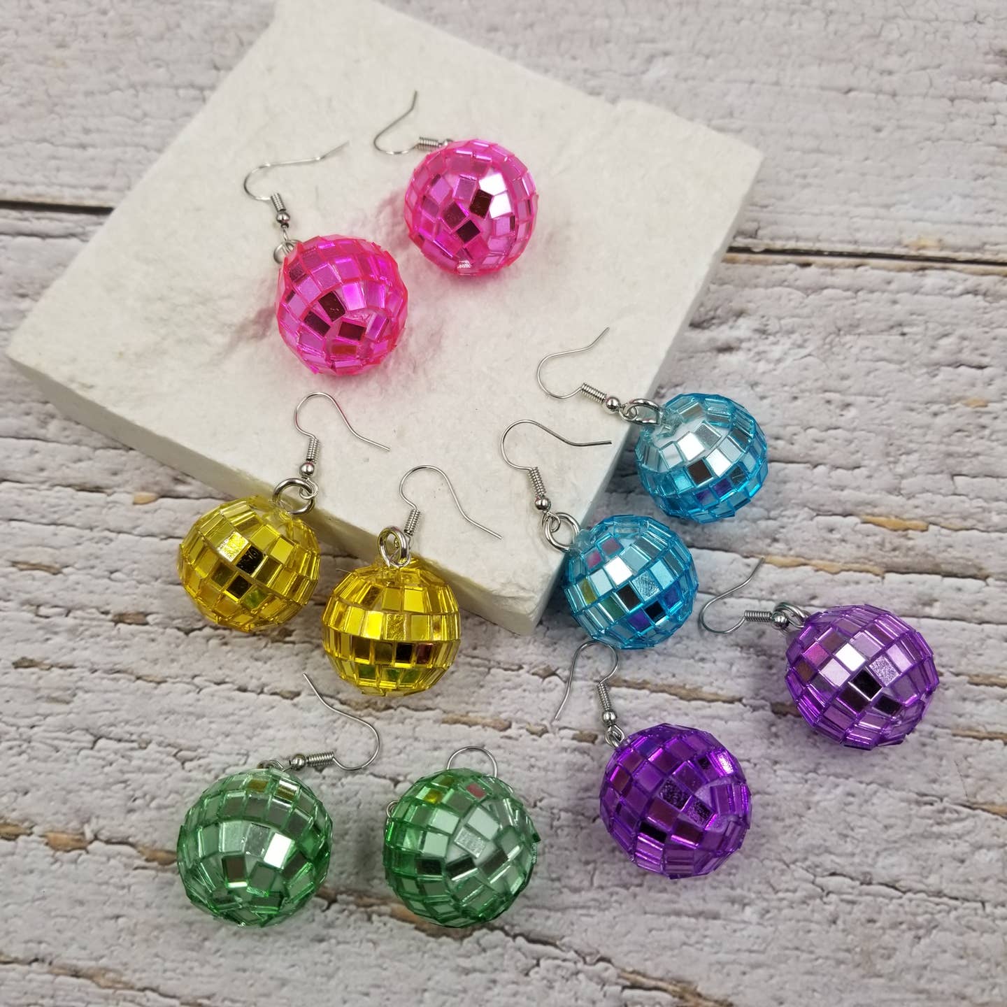 Disco Ball Earrings