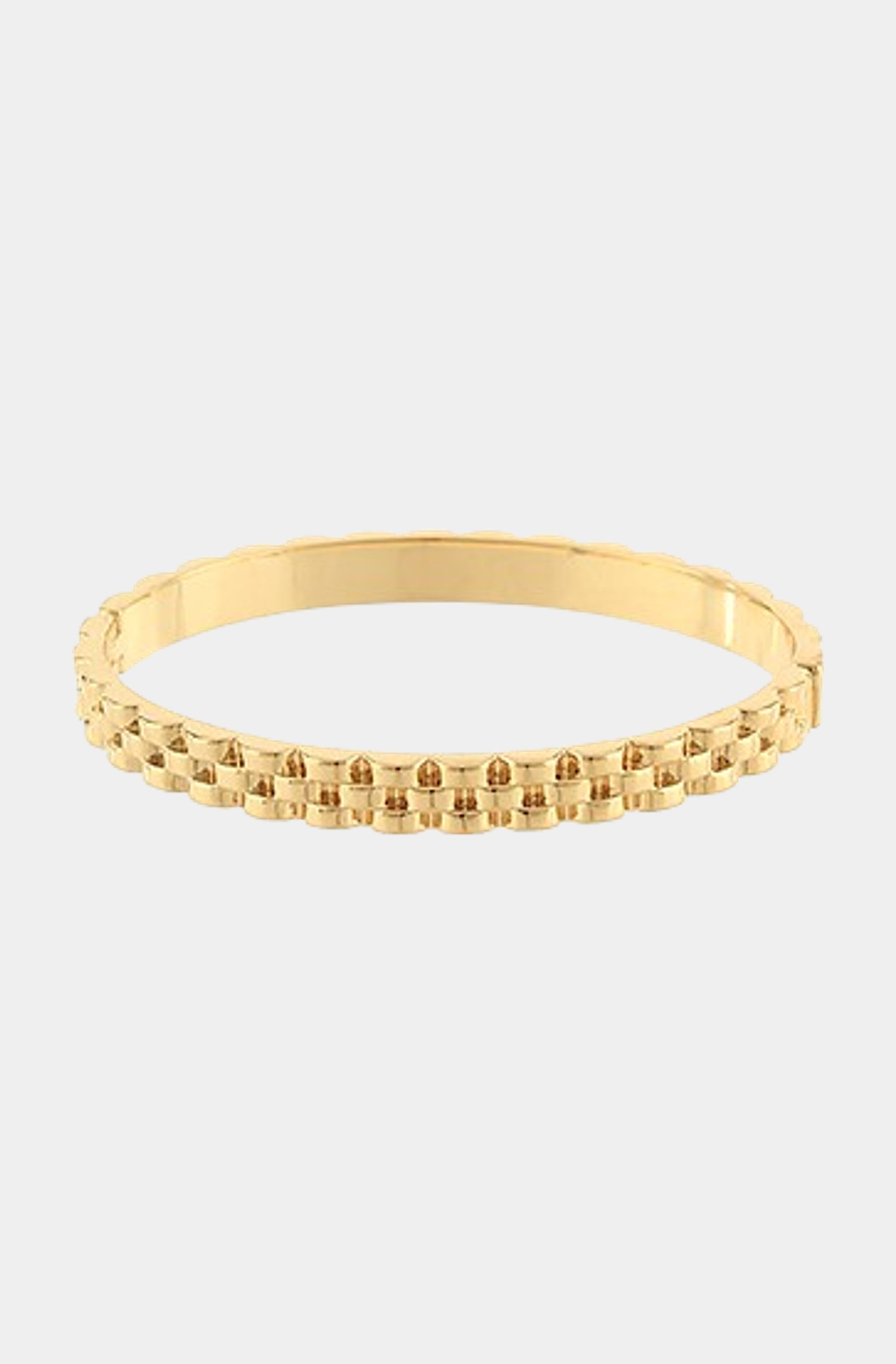 Ellie Watch Band Style Bangle Bracelet