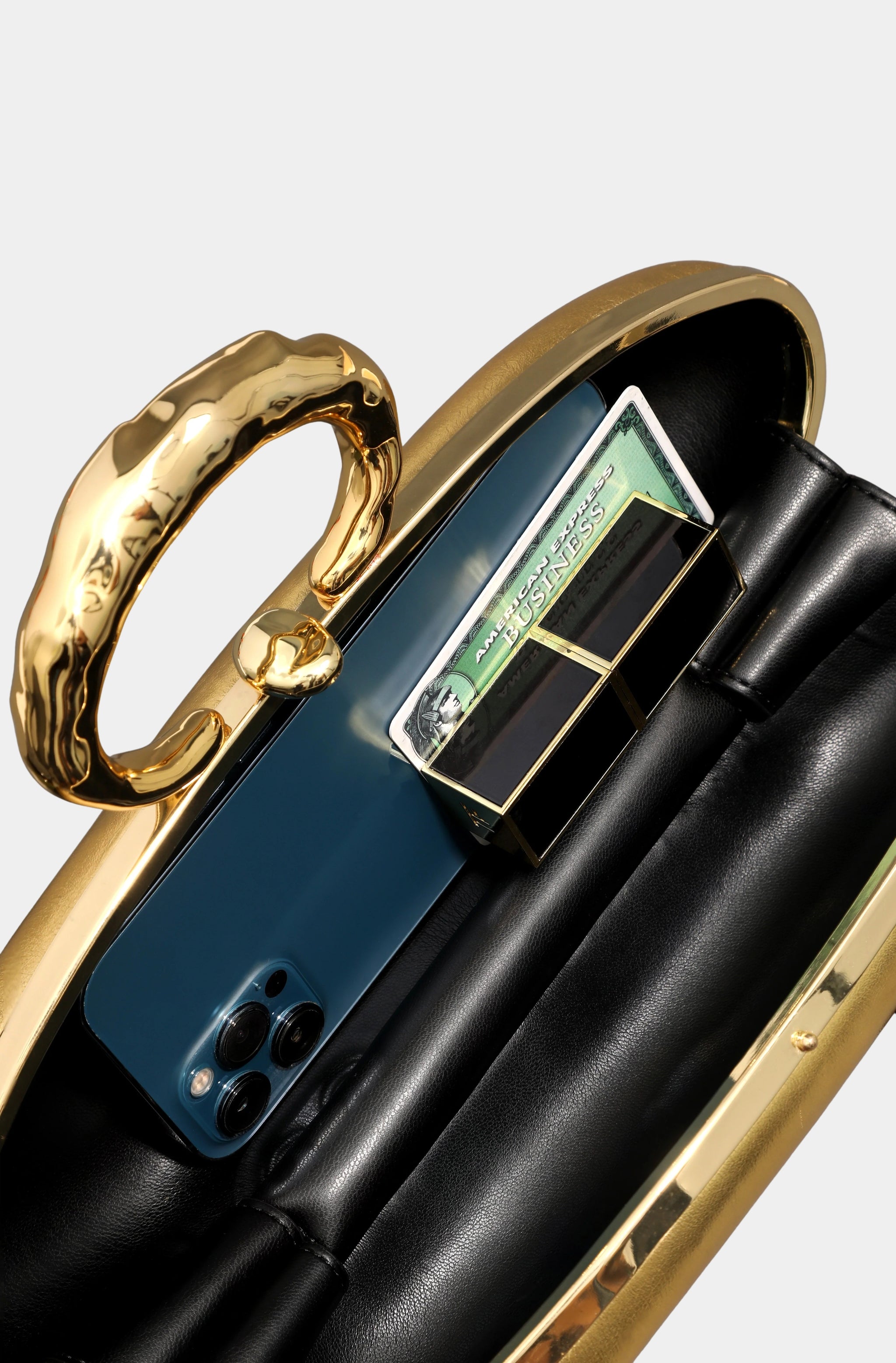 Molten Gold Bullet Minaudière