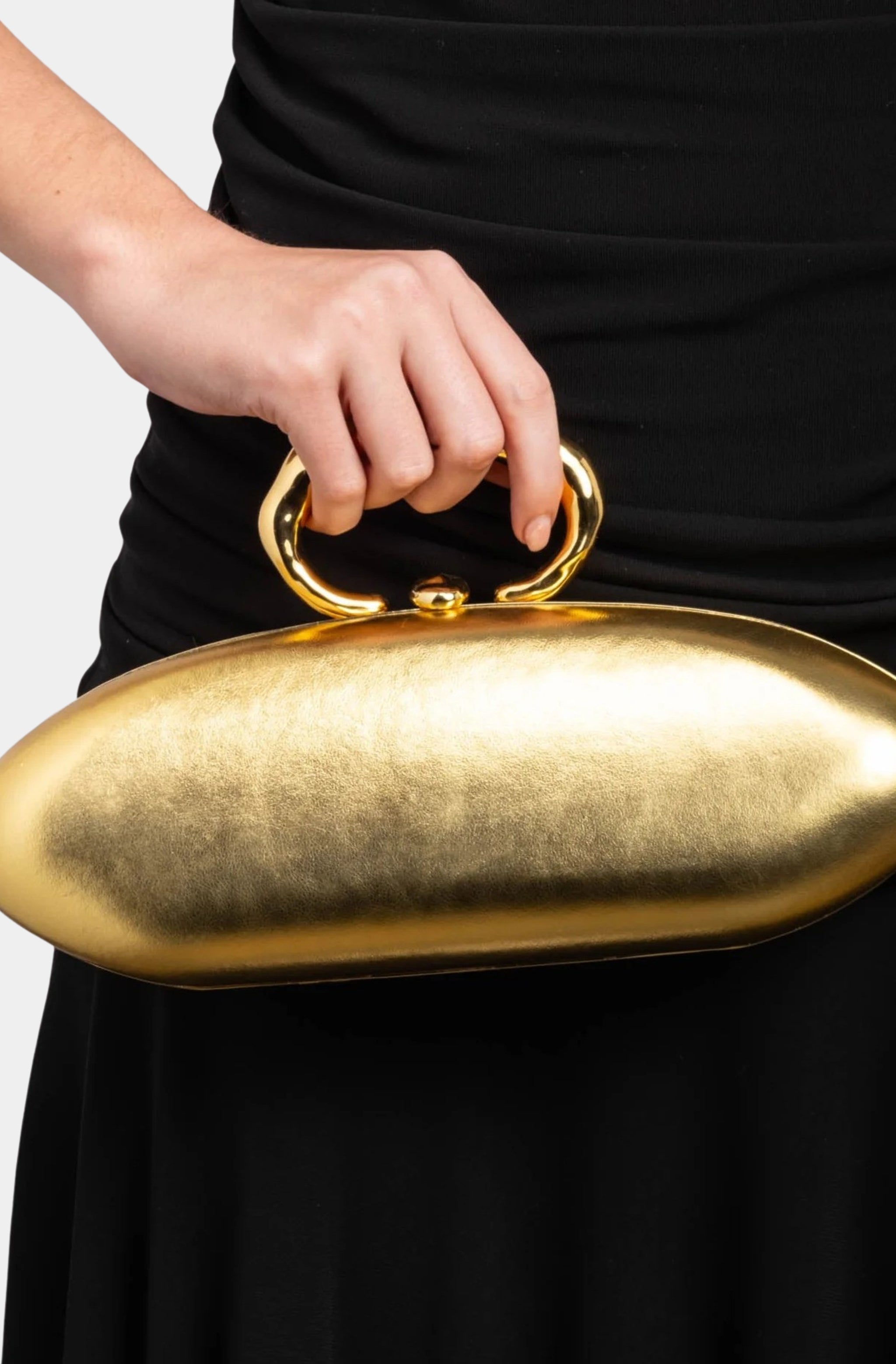 Molten Gold Bullet Minaudière