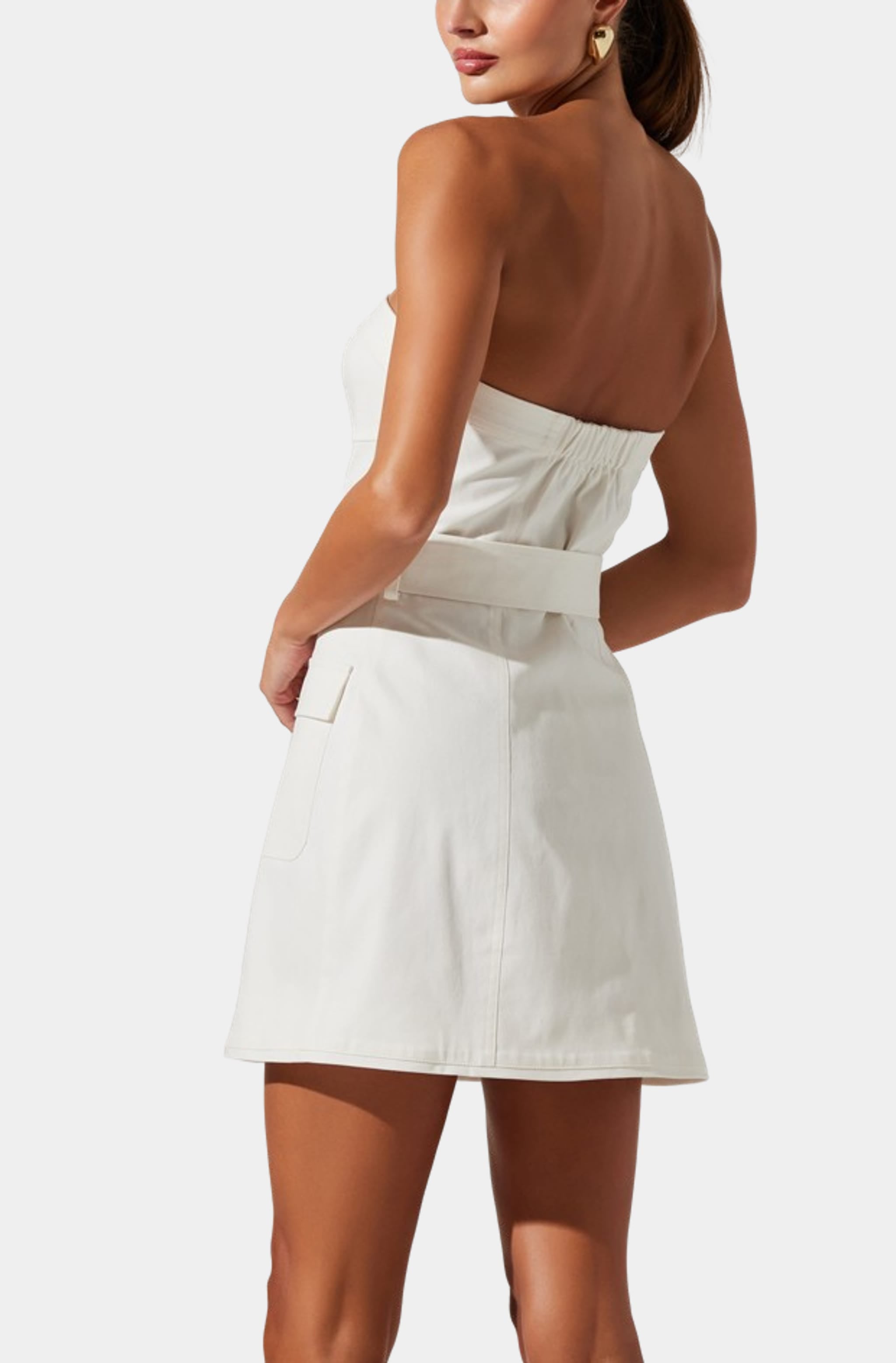 deniz strapless mini dress Deniz Mini Dress