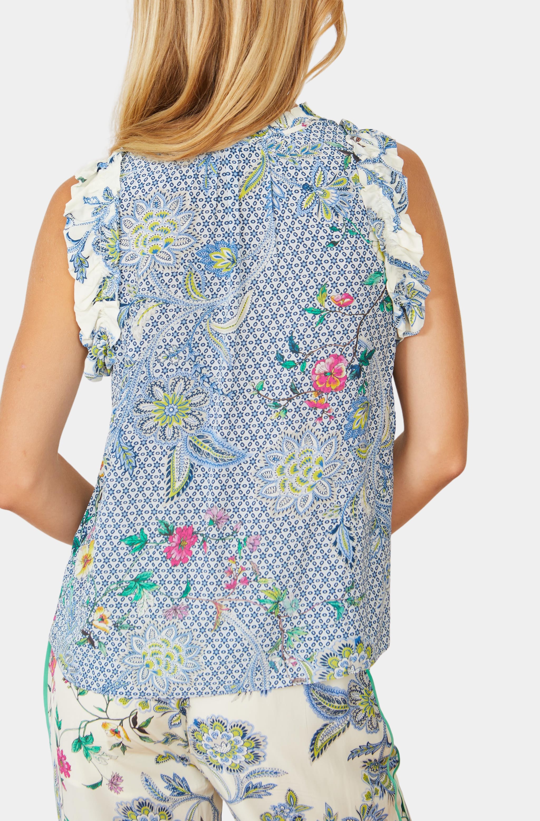 Alani Balinese Floral Top