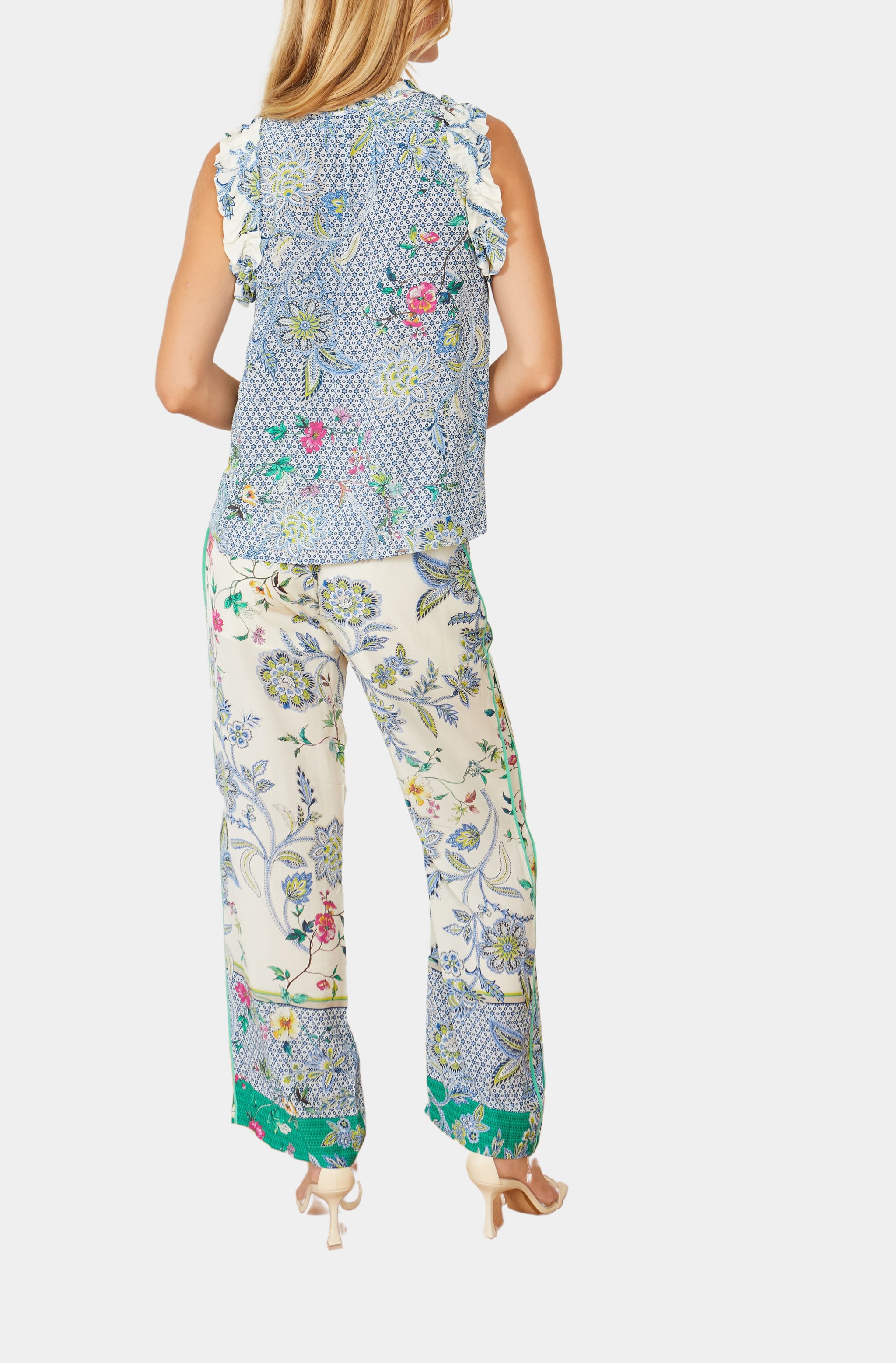 Alani Balinese Floral Top