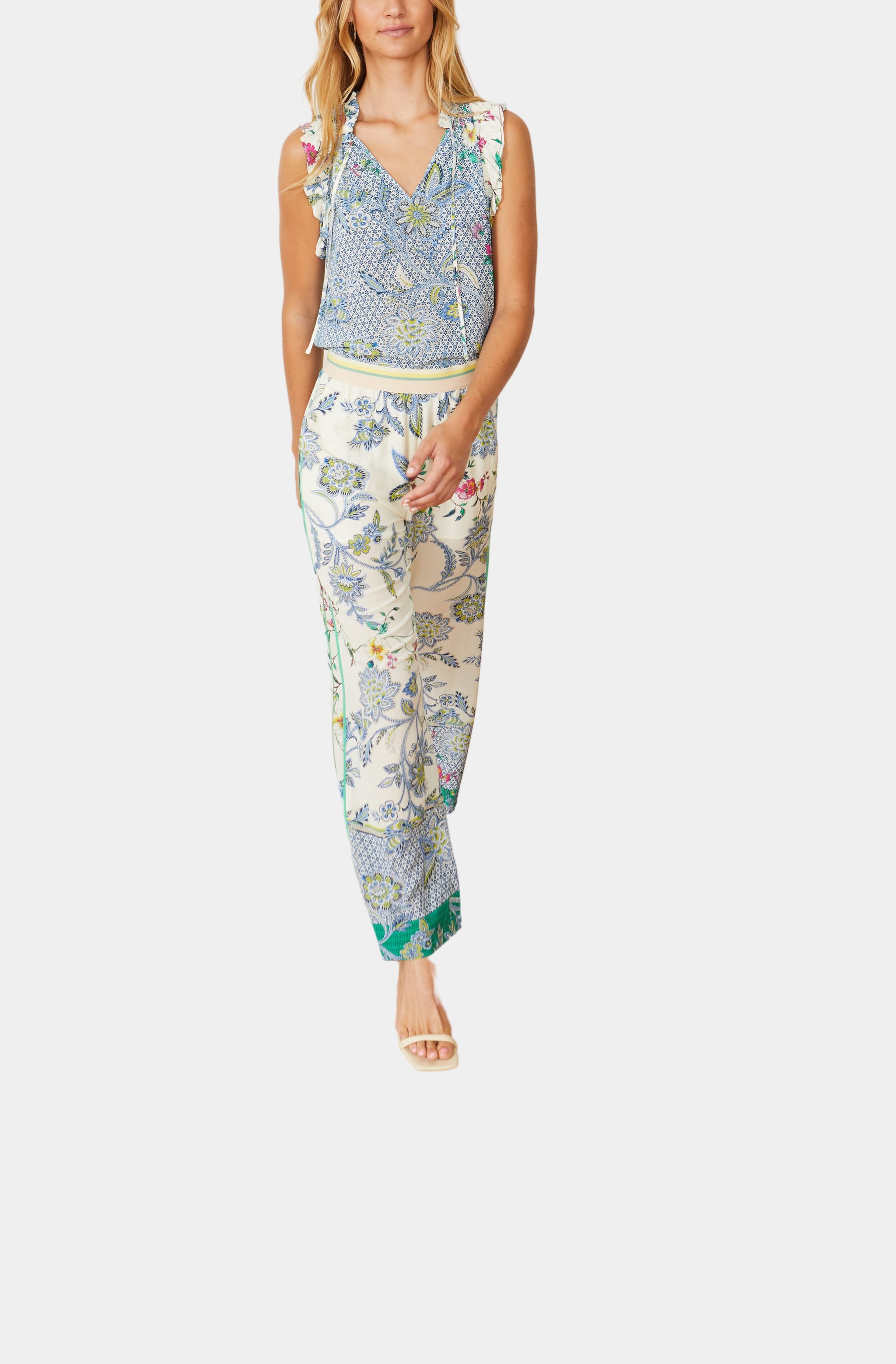 Alani Balinese Floral Top