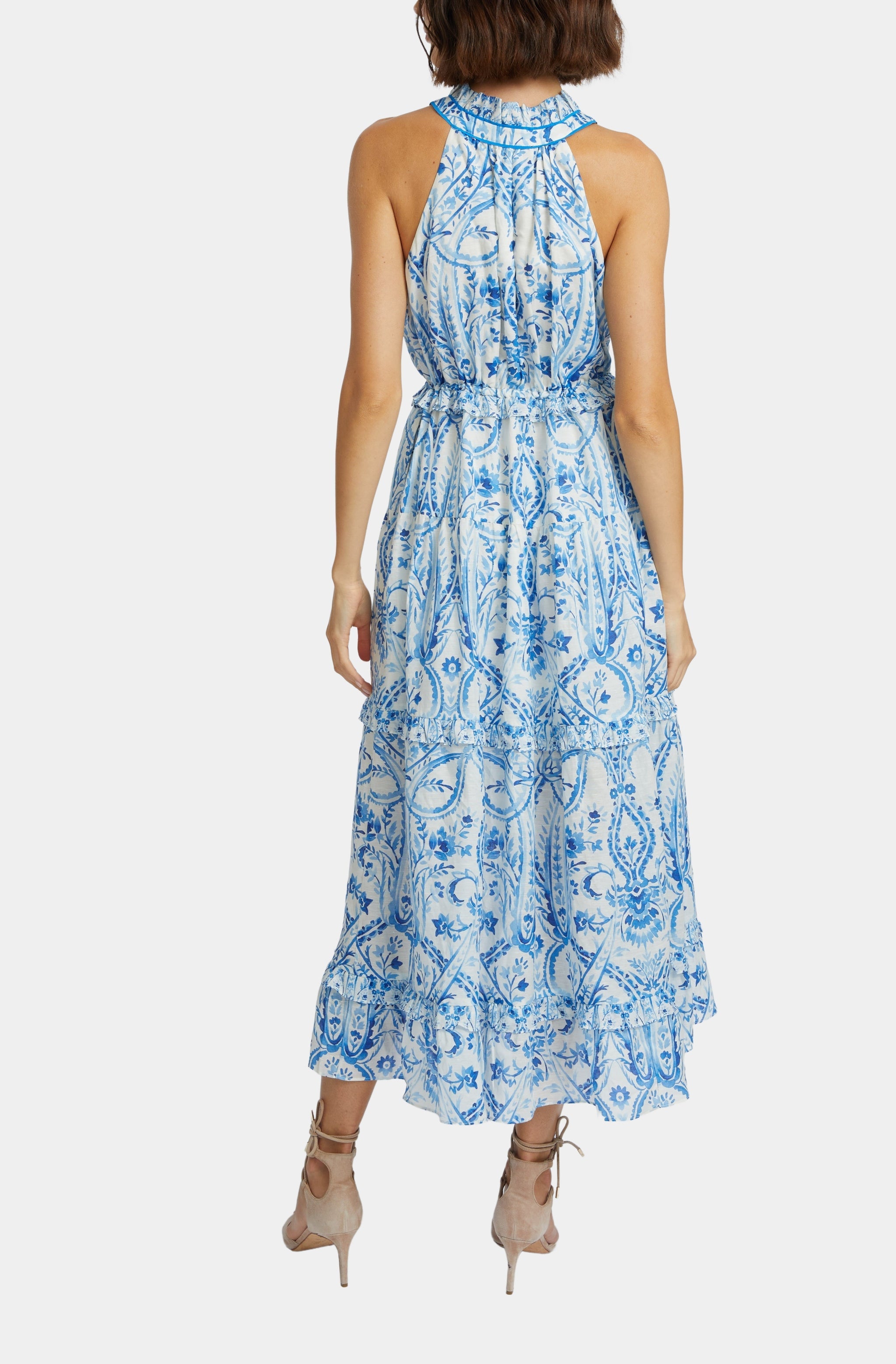 Hollie Porcelain Deco Dress