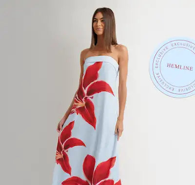 Hemline Exclusive Alba Maxi Dress