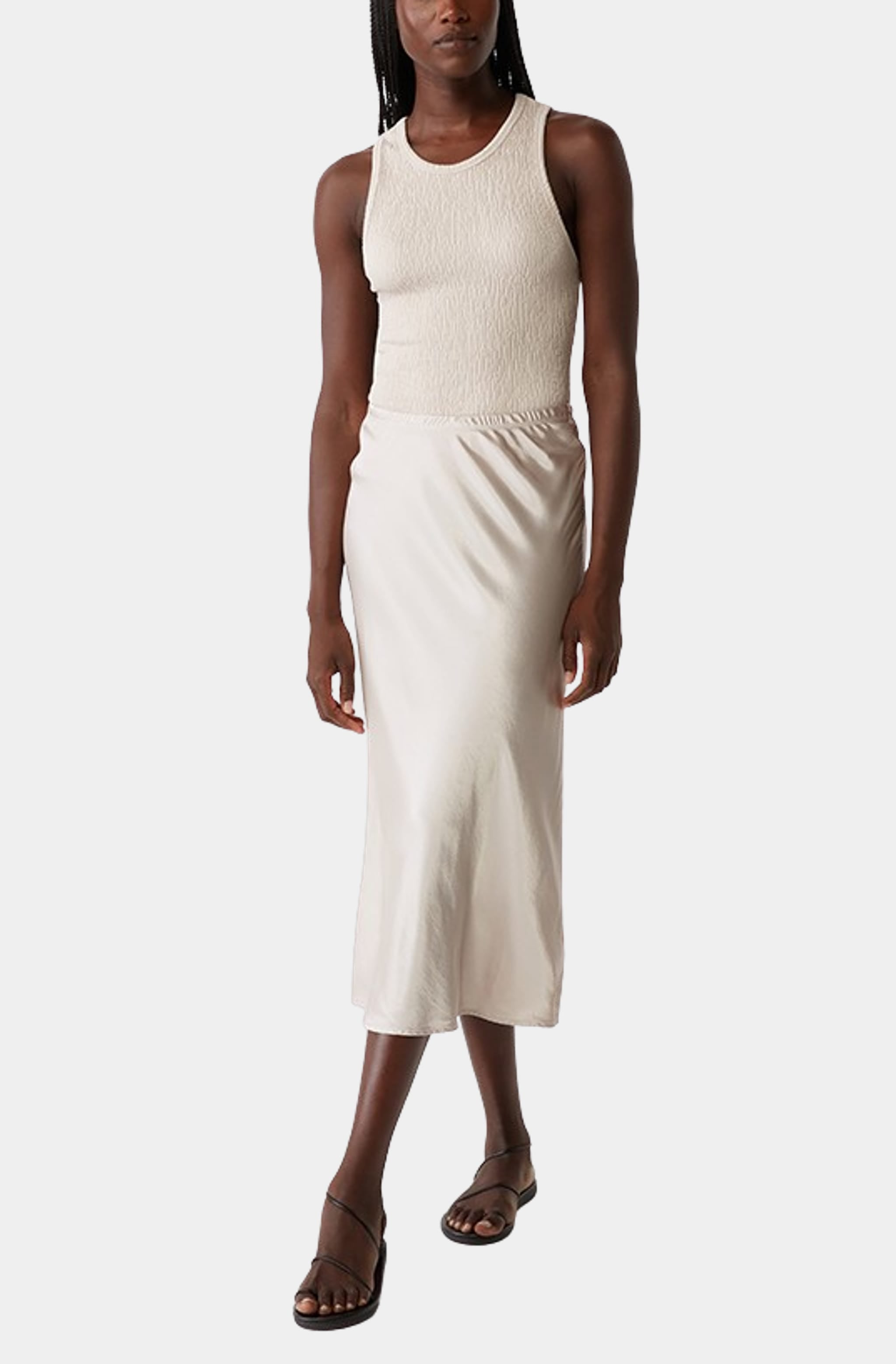 Leila Bias Cut Skirt