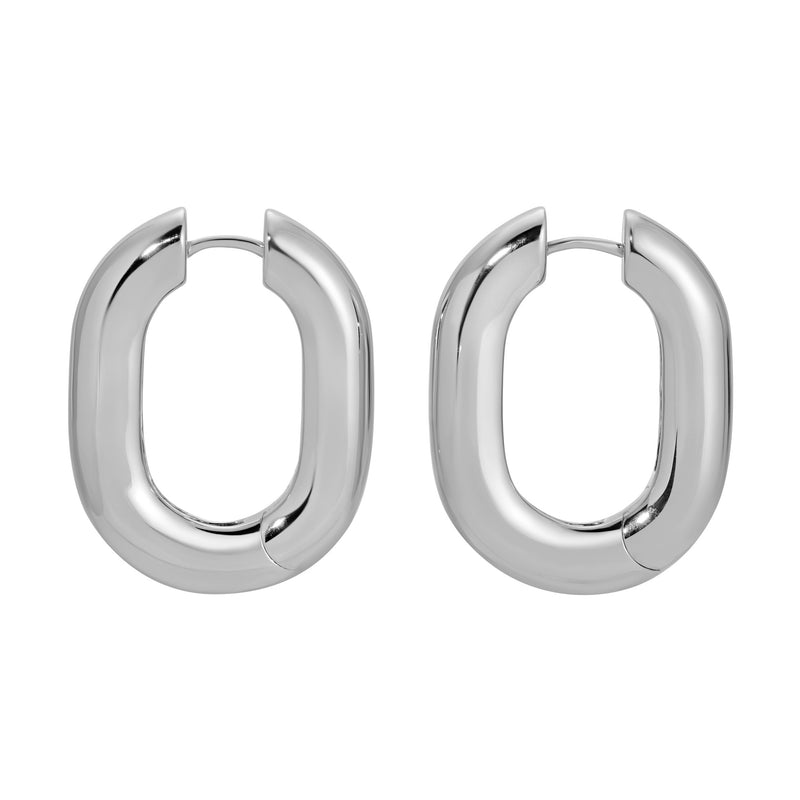 Icon Oval Hoops- Medium