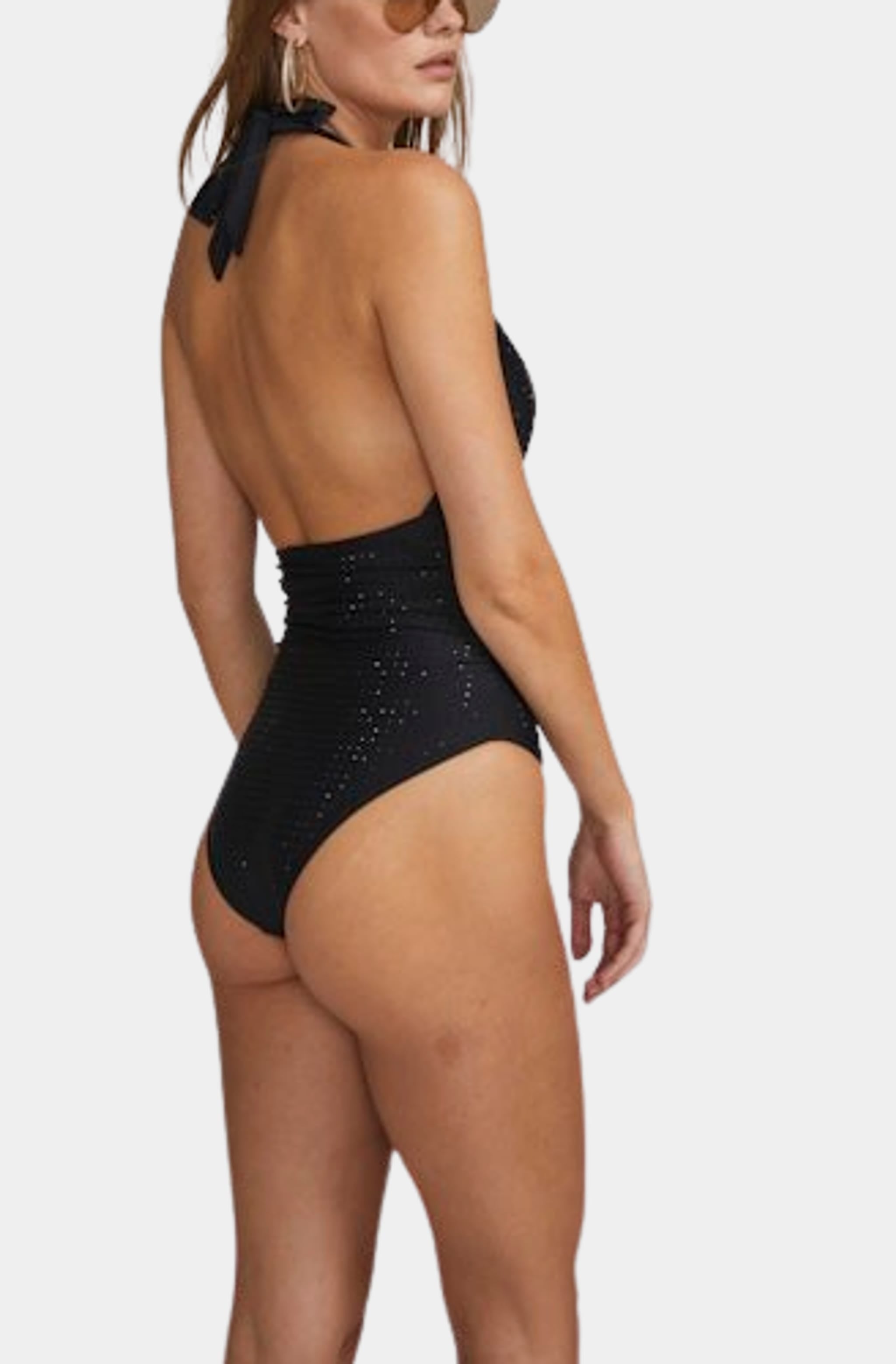 Ocean Crystal Halter Swimsuit