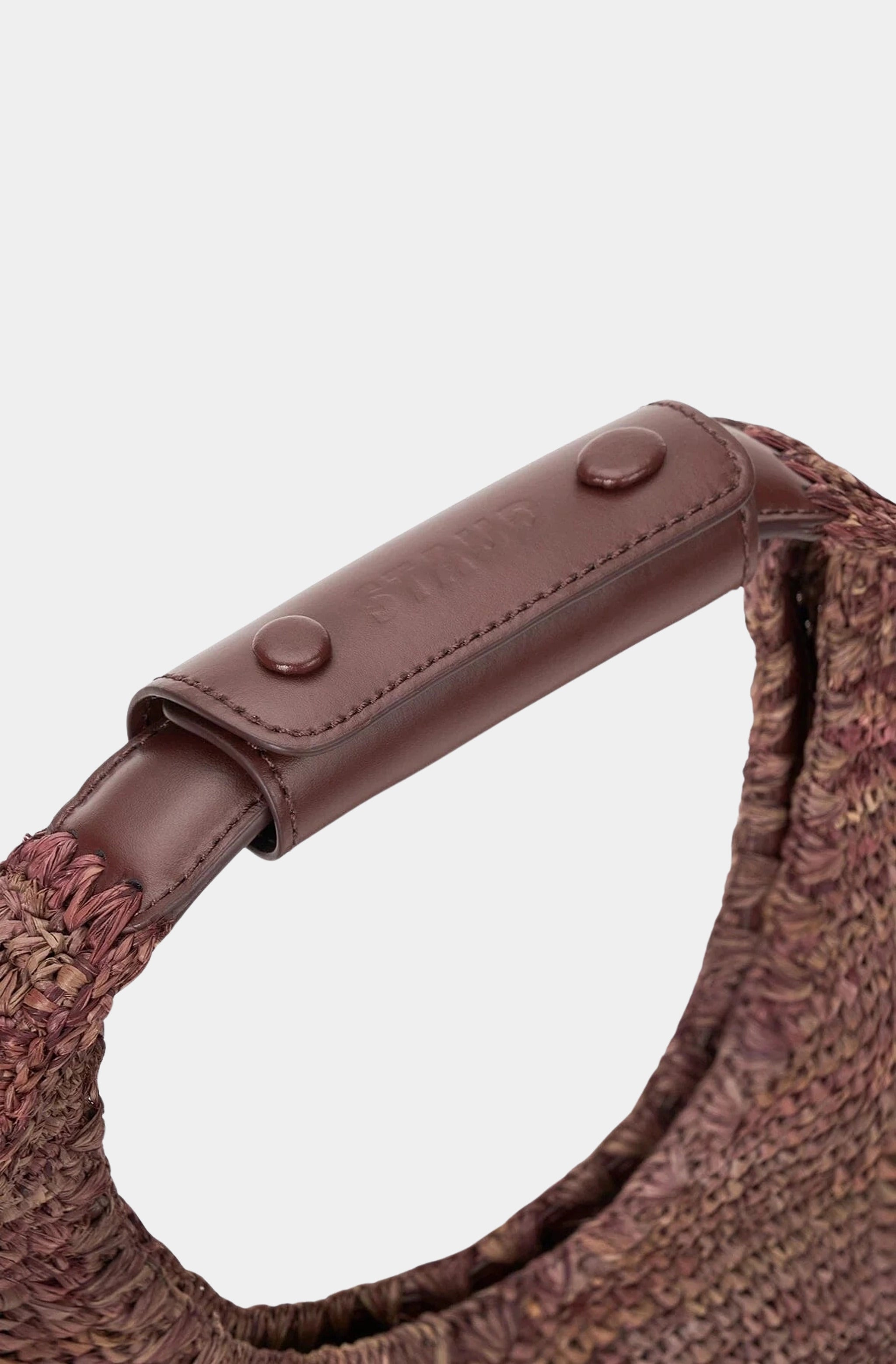 Moon Raffia Tote Bag