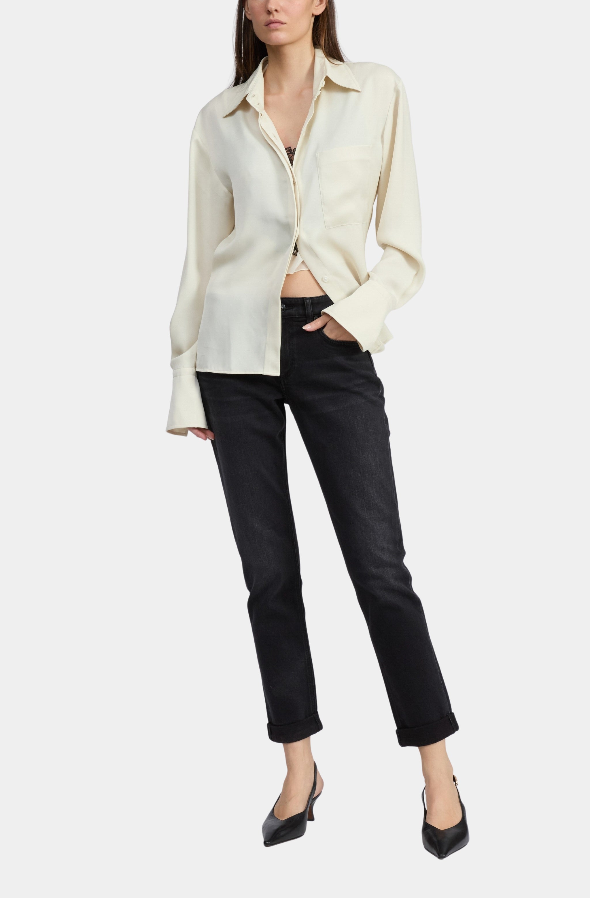 Featherweight Baggy Dre Low-Rise Boyfriend Jean