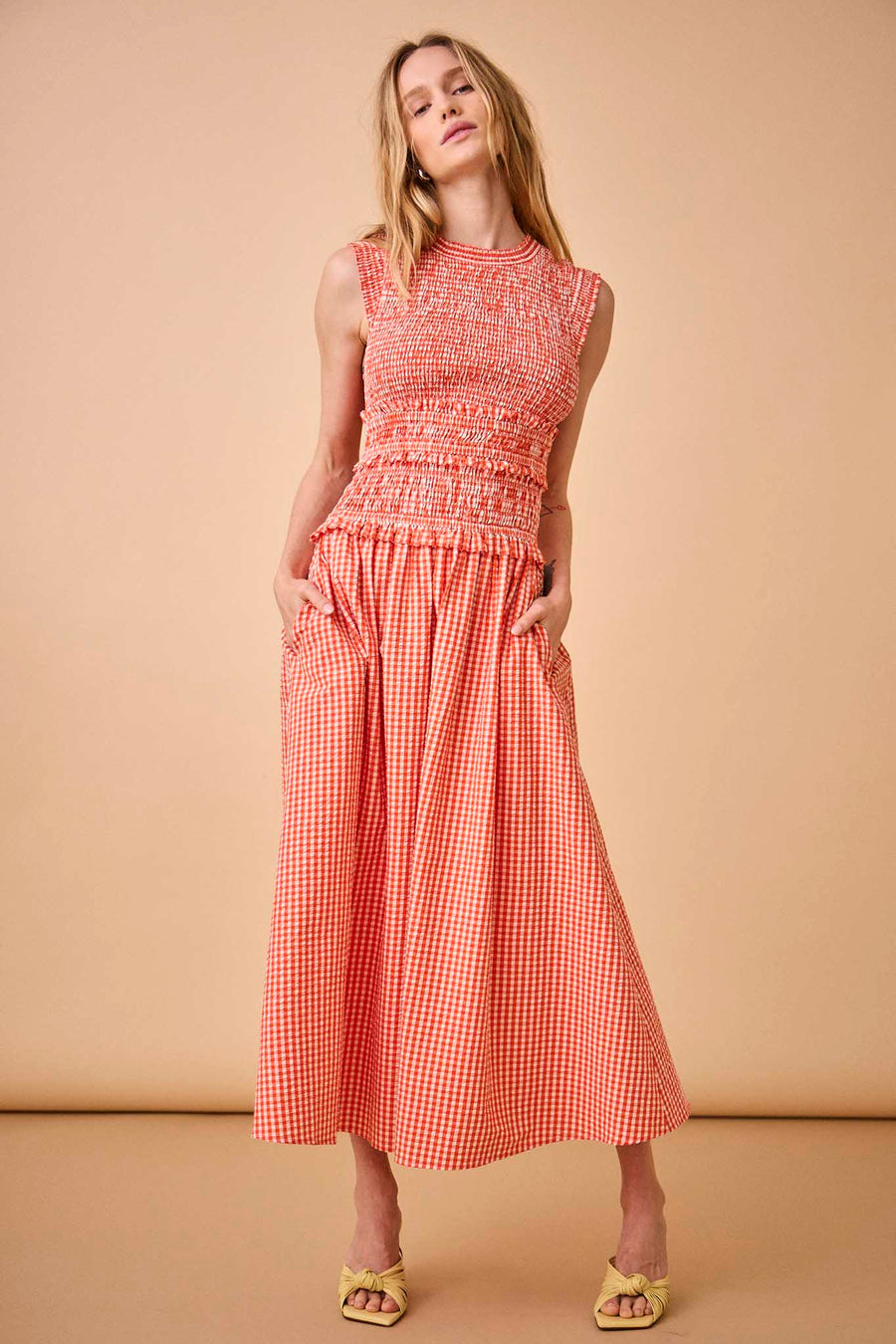 hunter bell beach stripe louise dress Hunter Bell Louise Dress