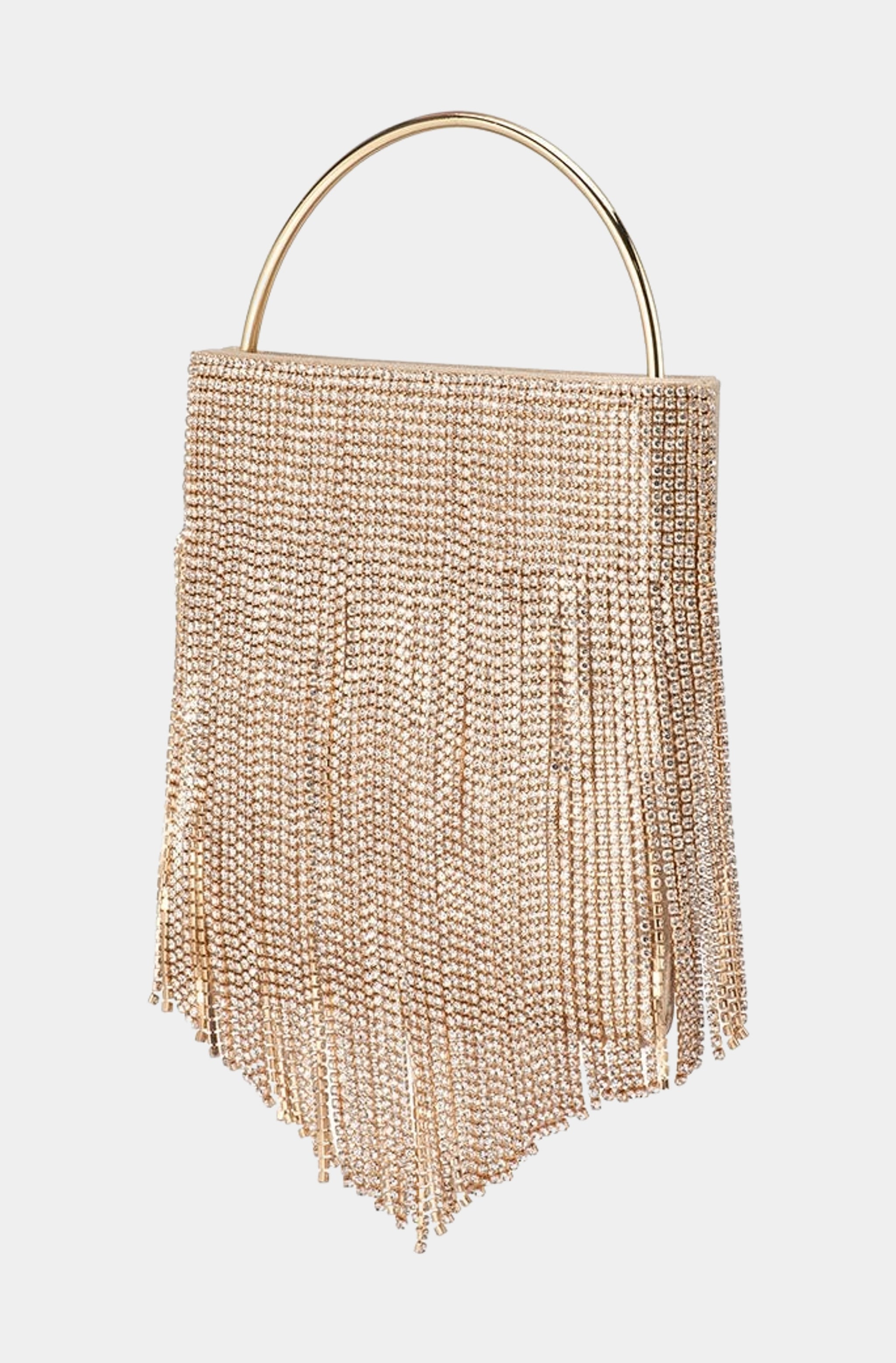 Adina Crystal Fringe Bag