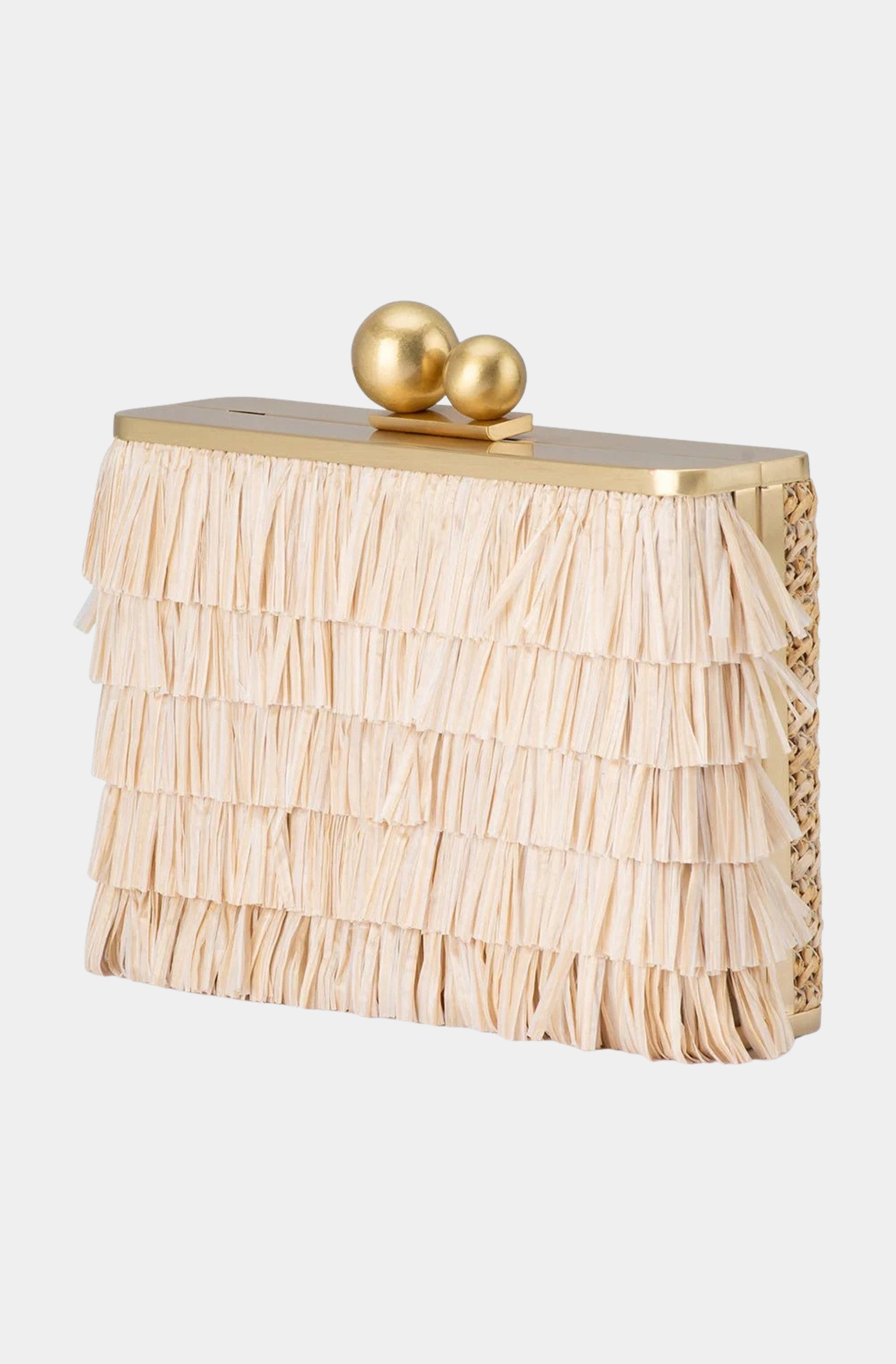 Carlita Fringe Clutch