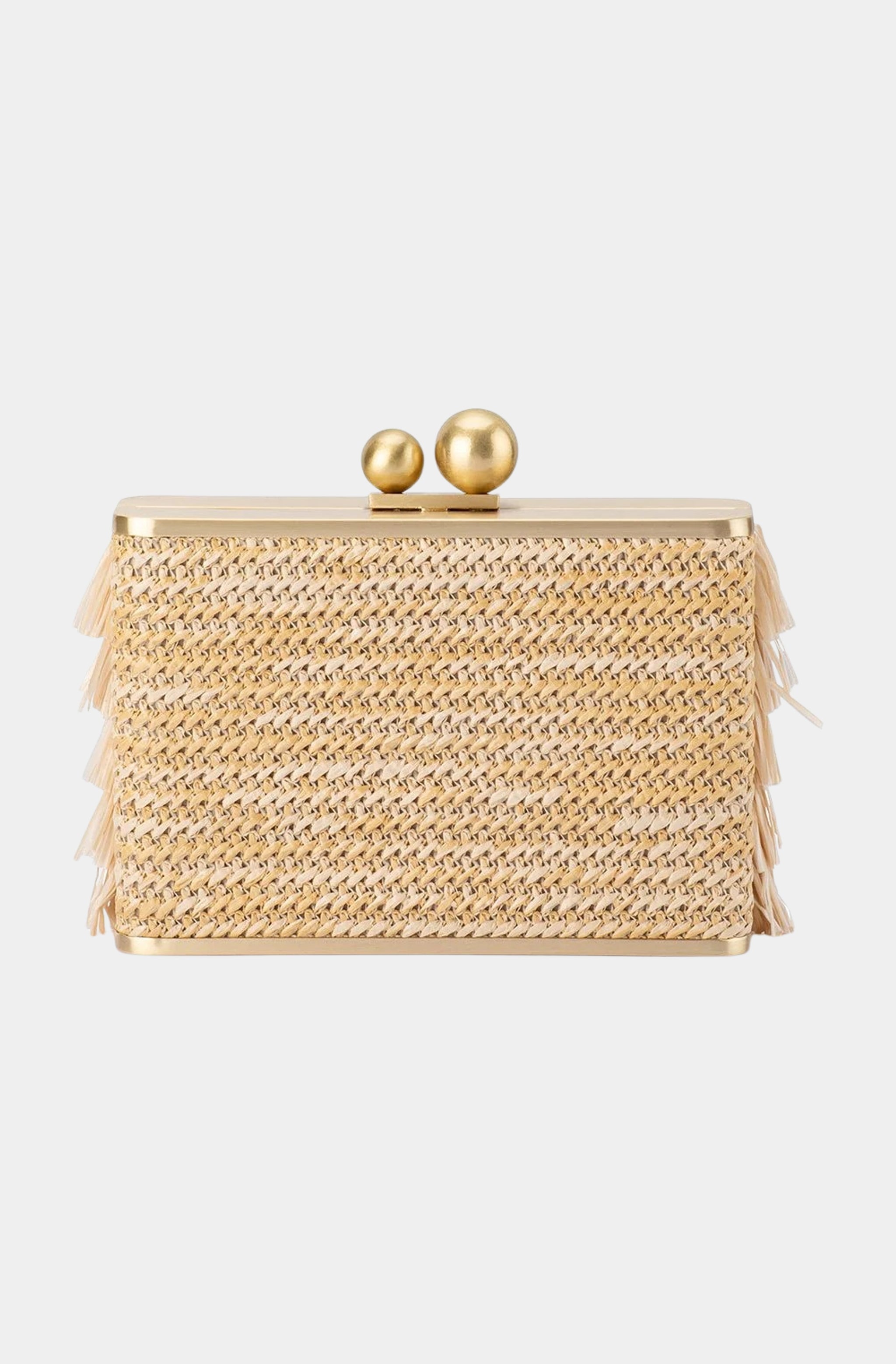Carlita Fringe Clutch