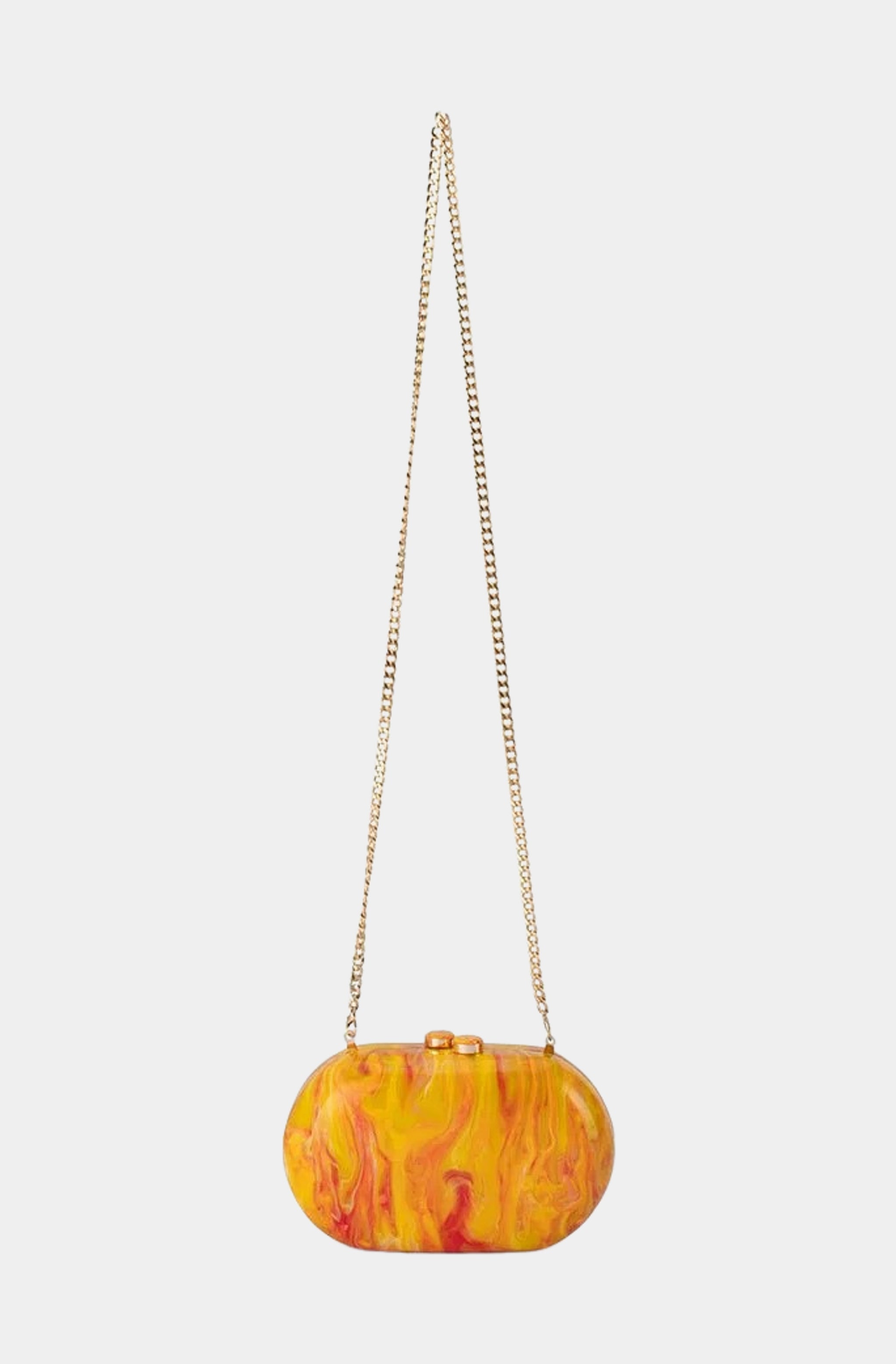 Maeve Marble Clutch