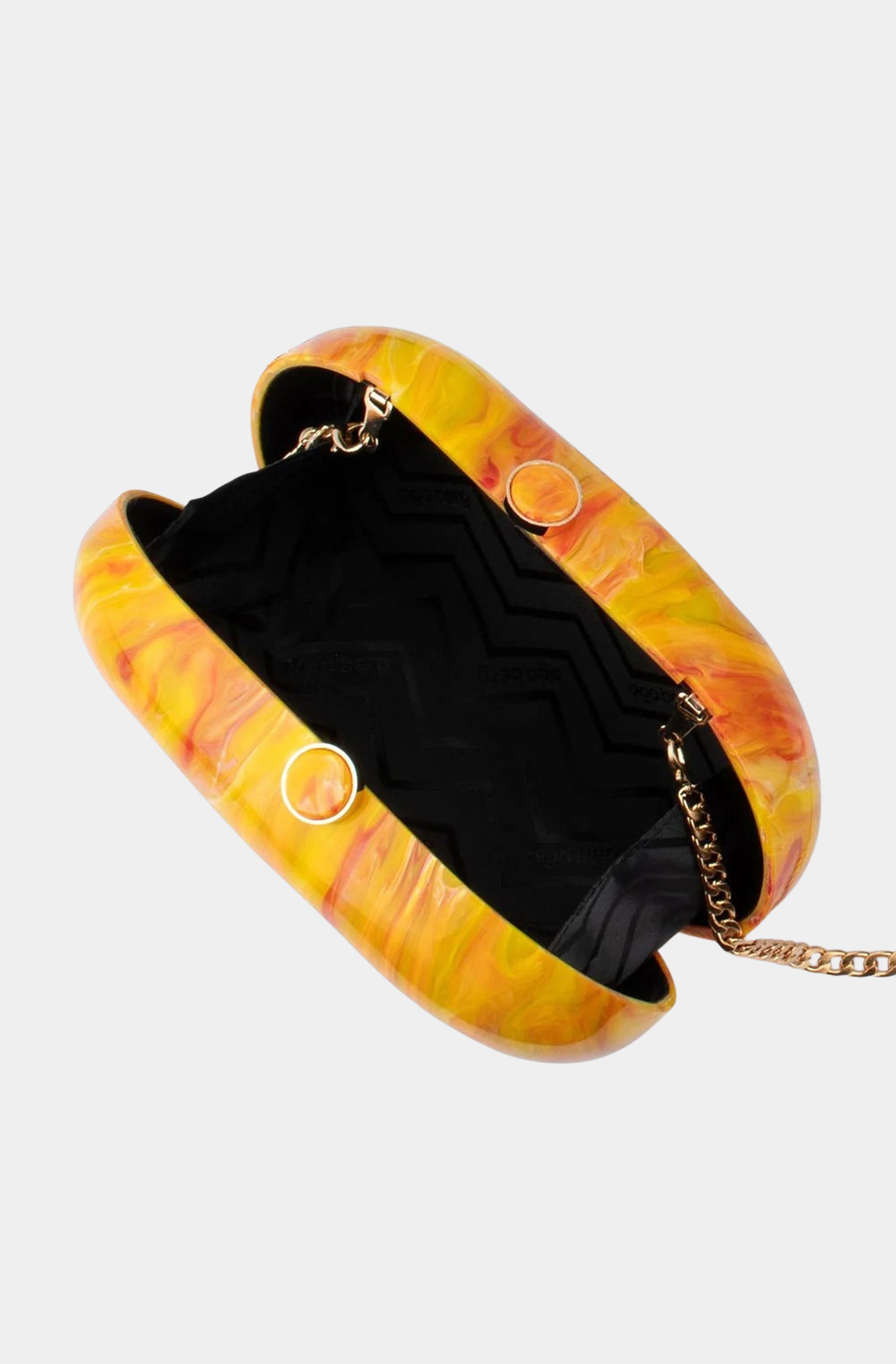 Maeve Marble Clutch