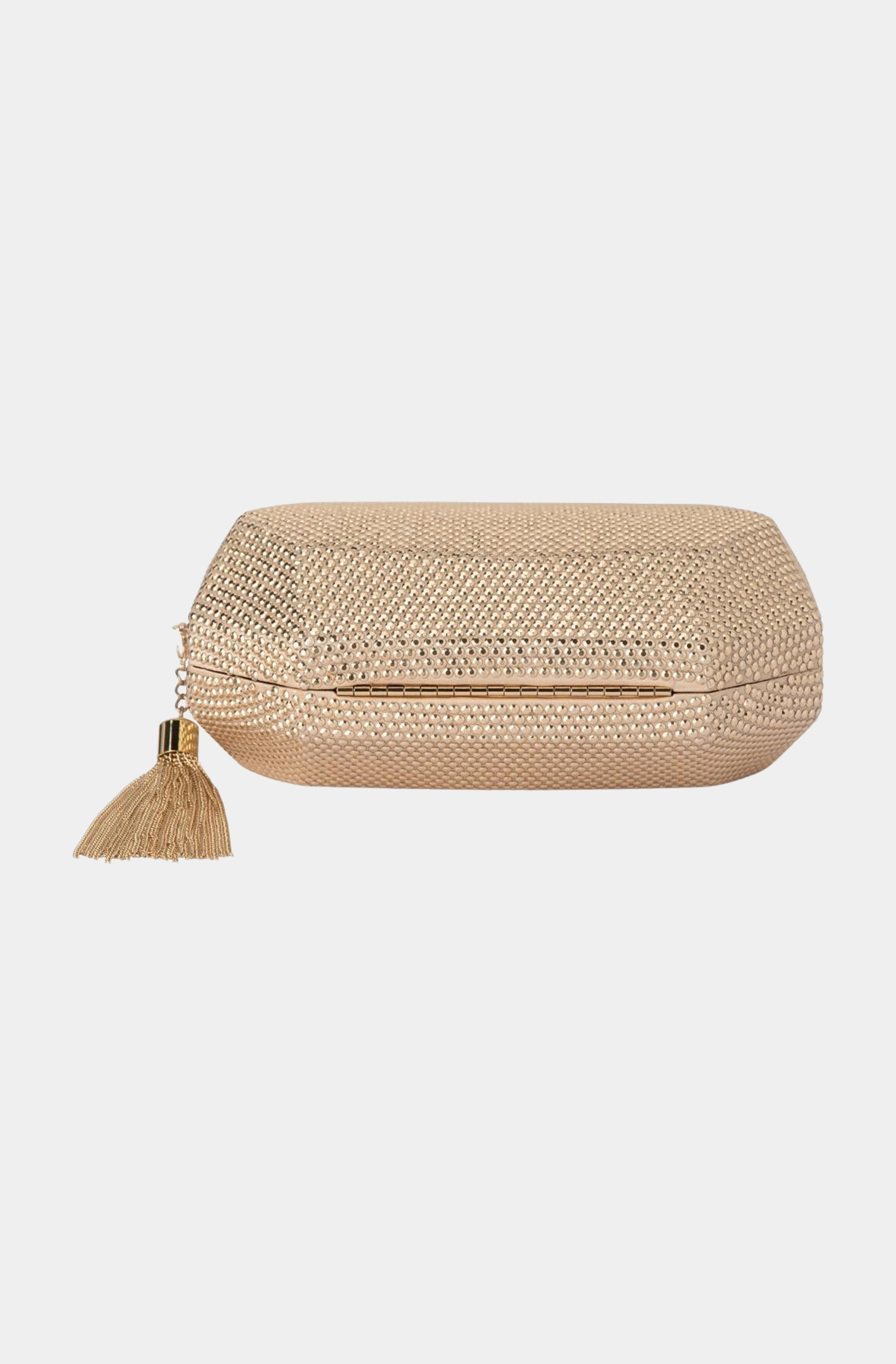 Tilly Hotfix Clutch with Tassel