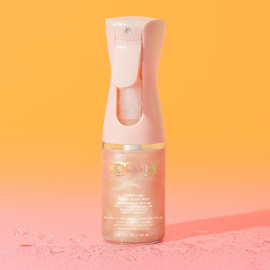 SUNGLAZE SHEER BODY MIST SUNSCREEN SPF 42