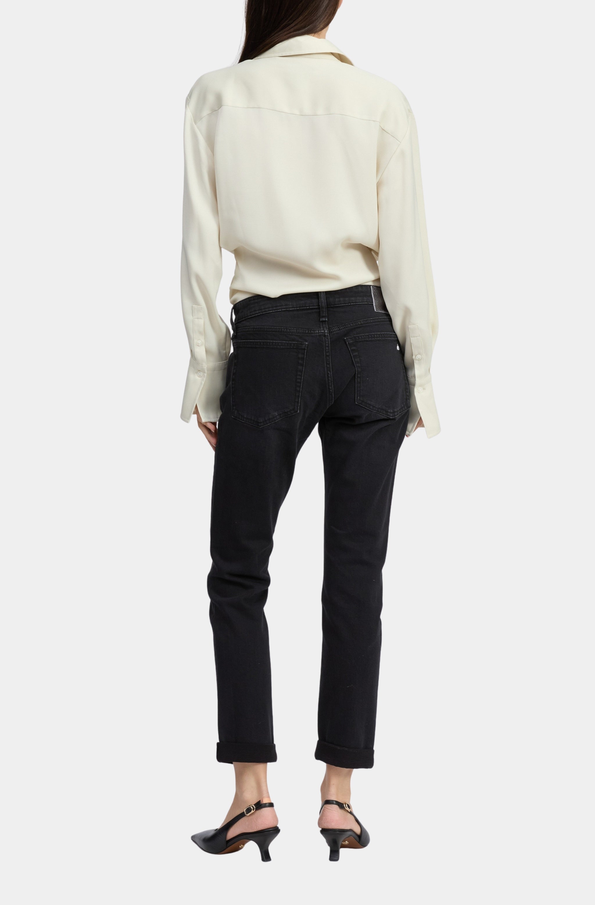 Featherweight Baggy Dre Low-Rise Boyfriend Jean