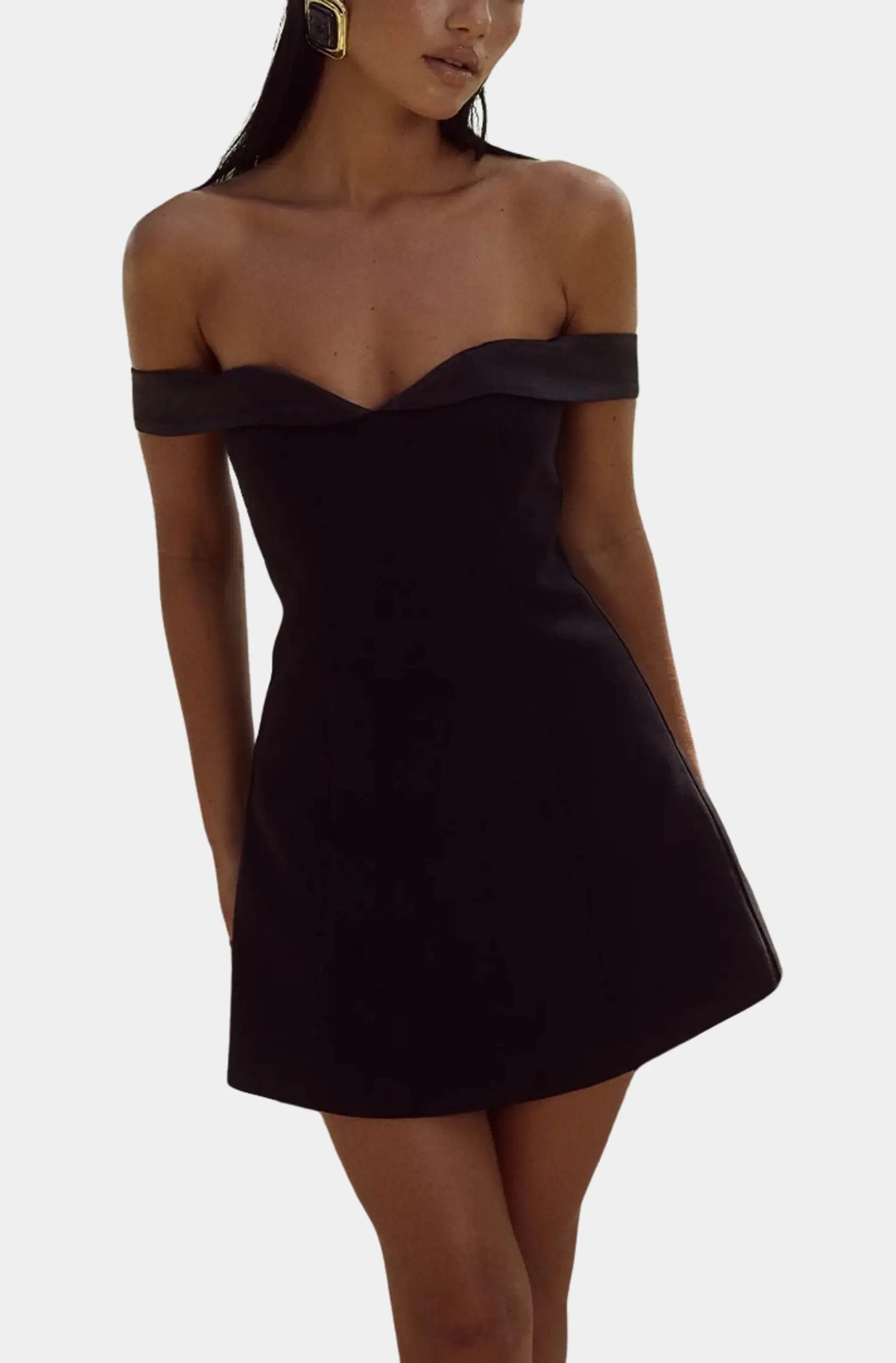 ebony mini dress black Ebony Mini Dress
