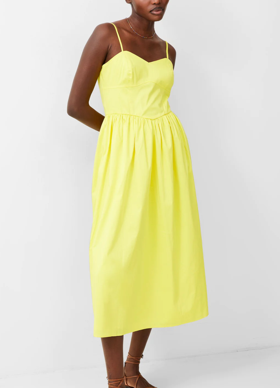 Florida Strappy Midi Dress