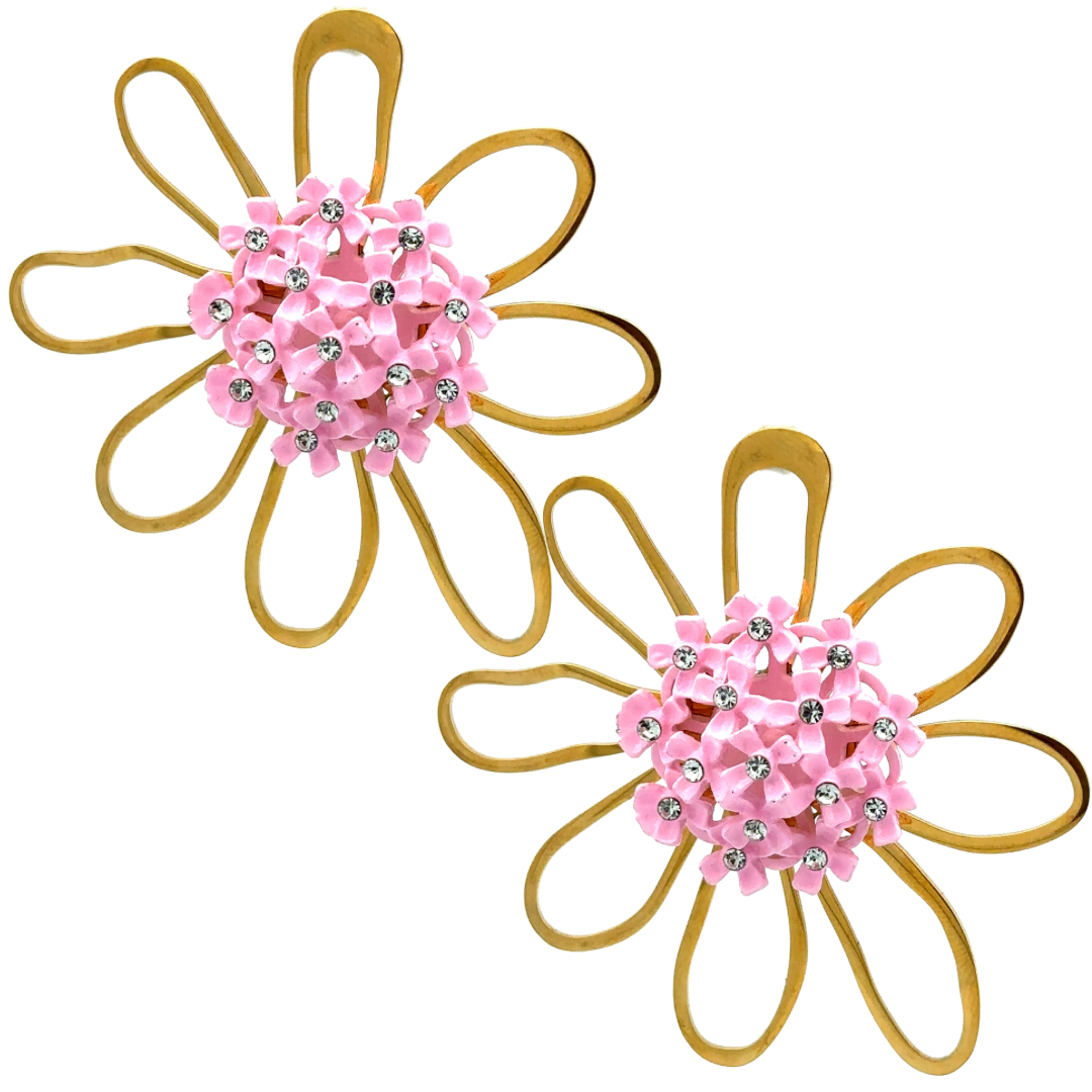 Creativity In Bloom Pink ll Earrings
